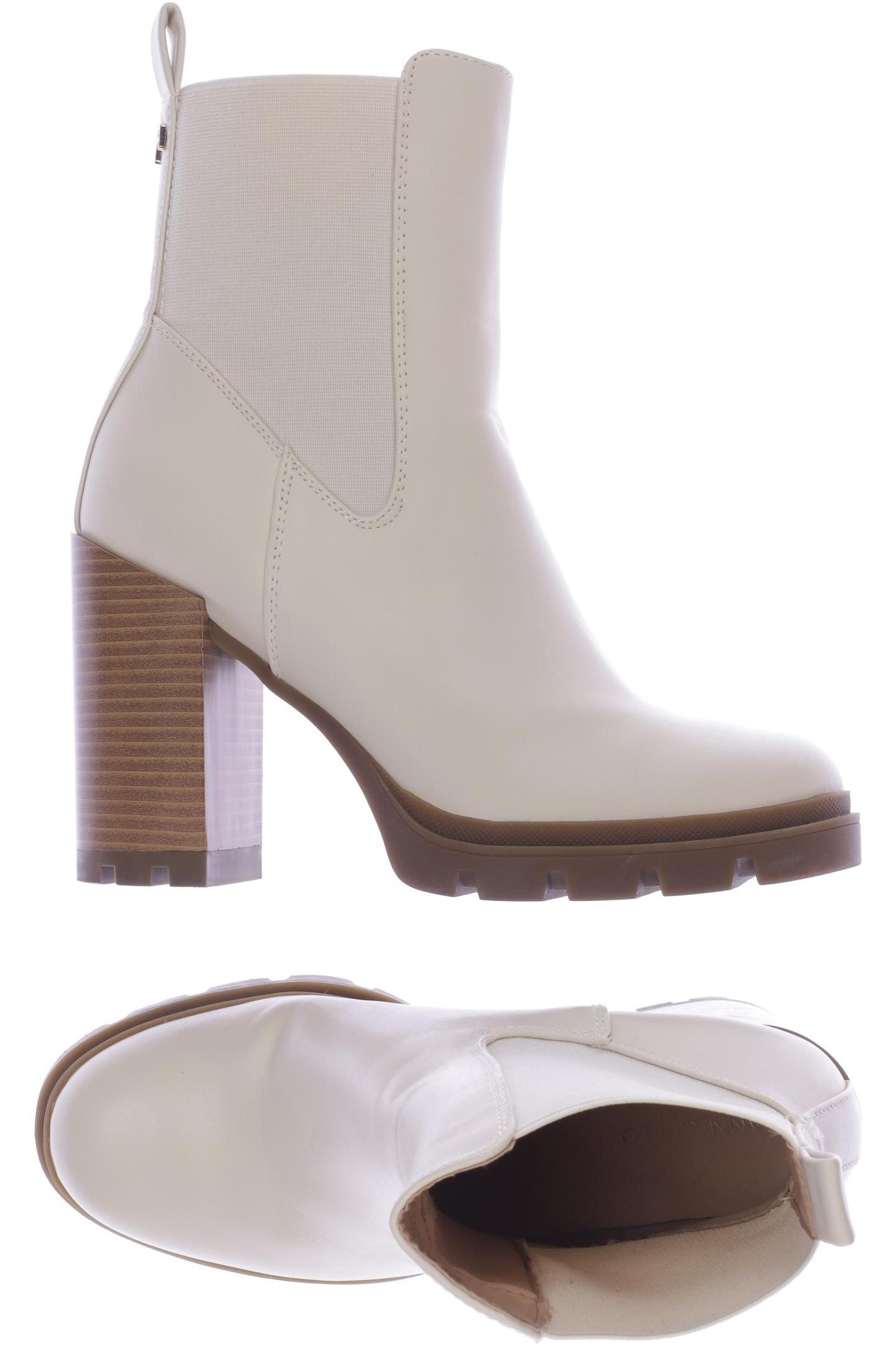 

Anna Field Damen Stiefelette, cremeweiß