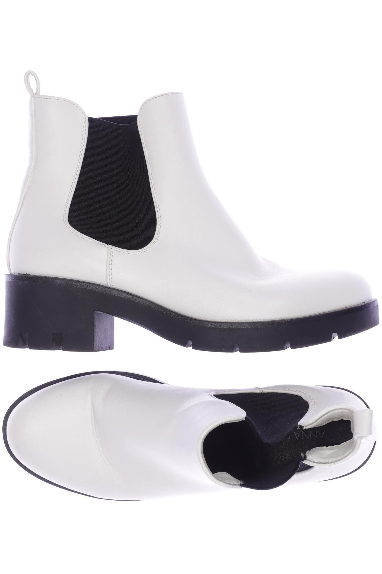 

Anna Field Damen Stiefelette, weiß, Gr. 38