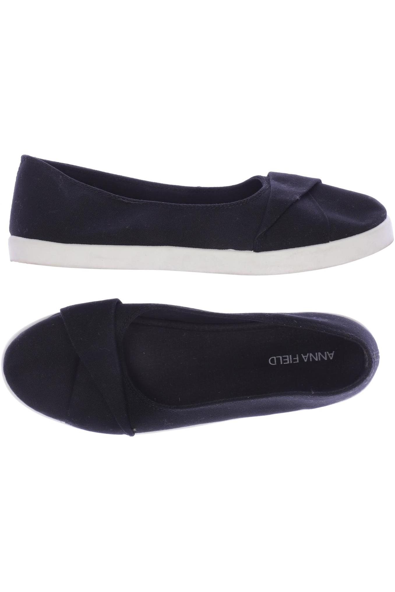 

Anna Field Damen Ballerinas, schwarz, Gr. 38