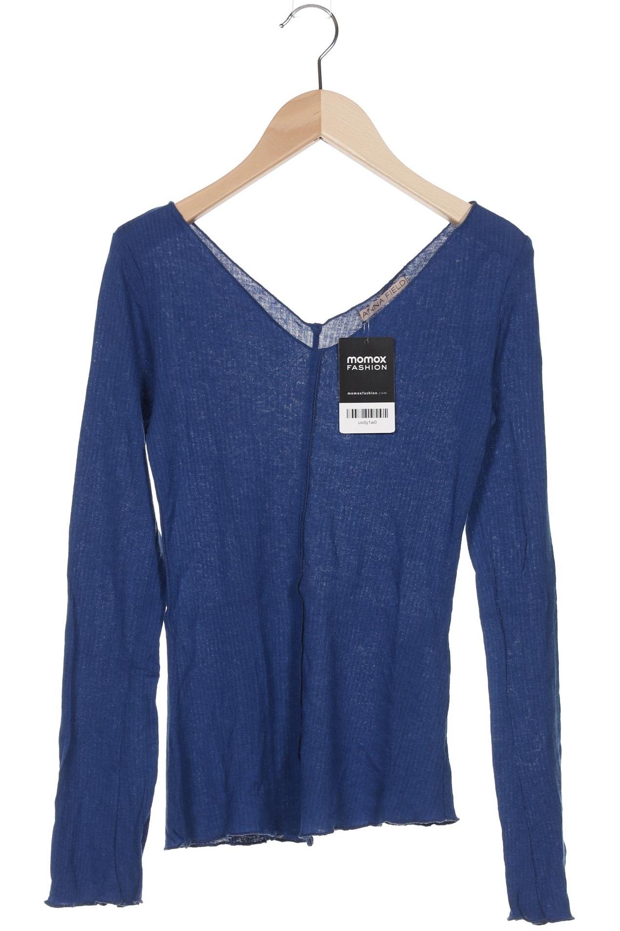

Anna Field Damen Langarmshirt, blau, Gr. 36