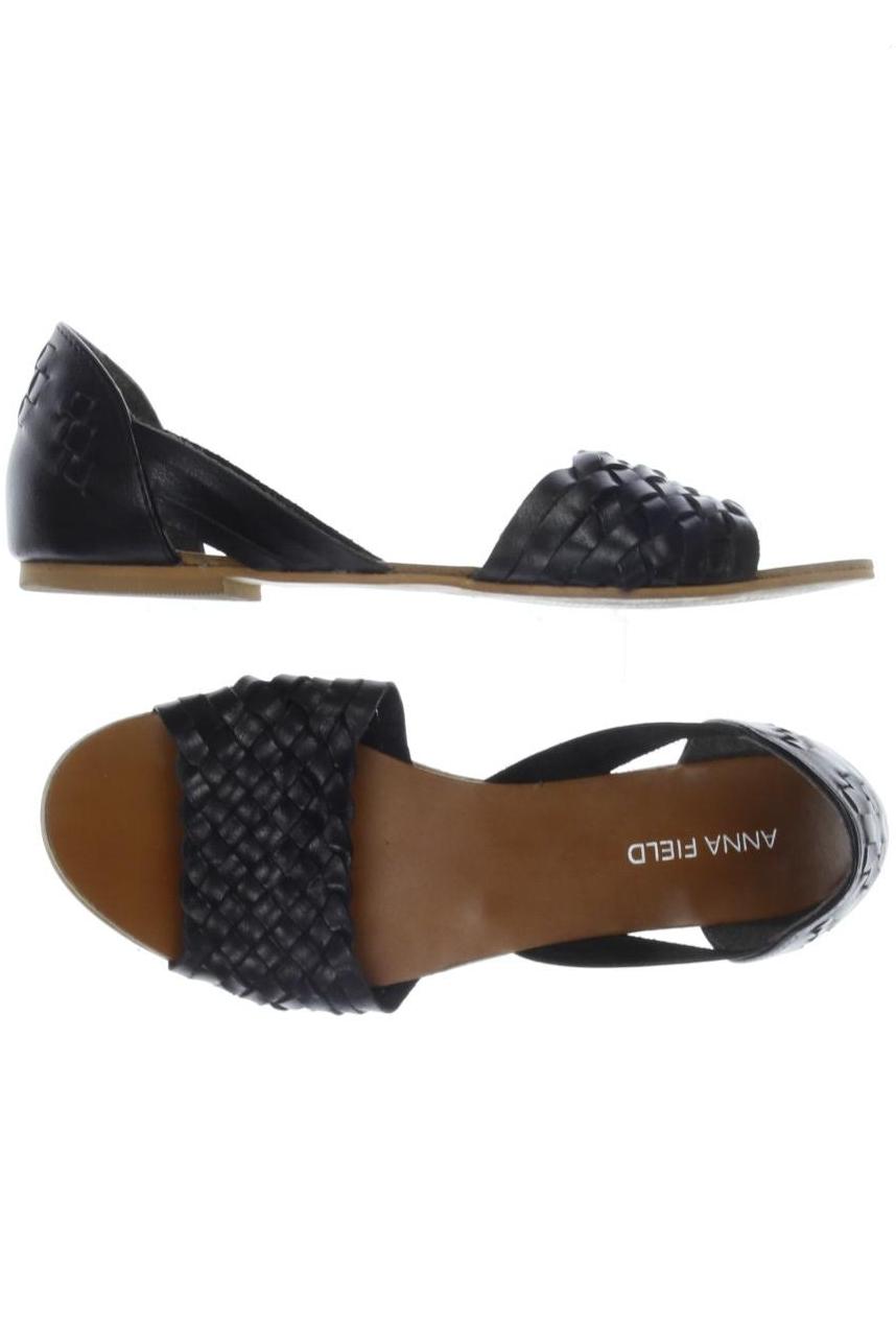 

Anna Field Damen Sandale, schwarz, Gr. 36