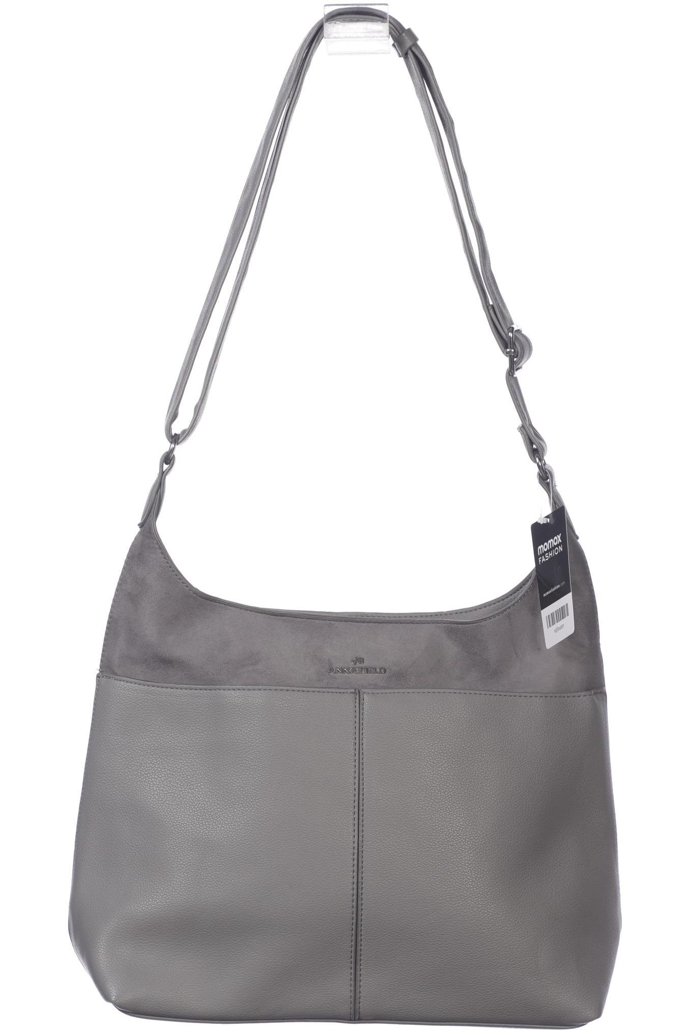 

Anna Field Damen Handtasche, grau, Gr.