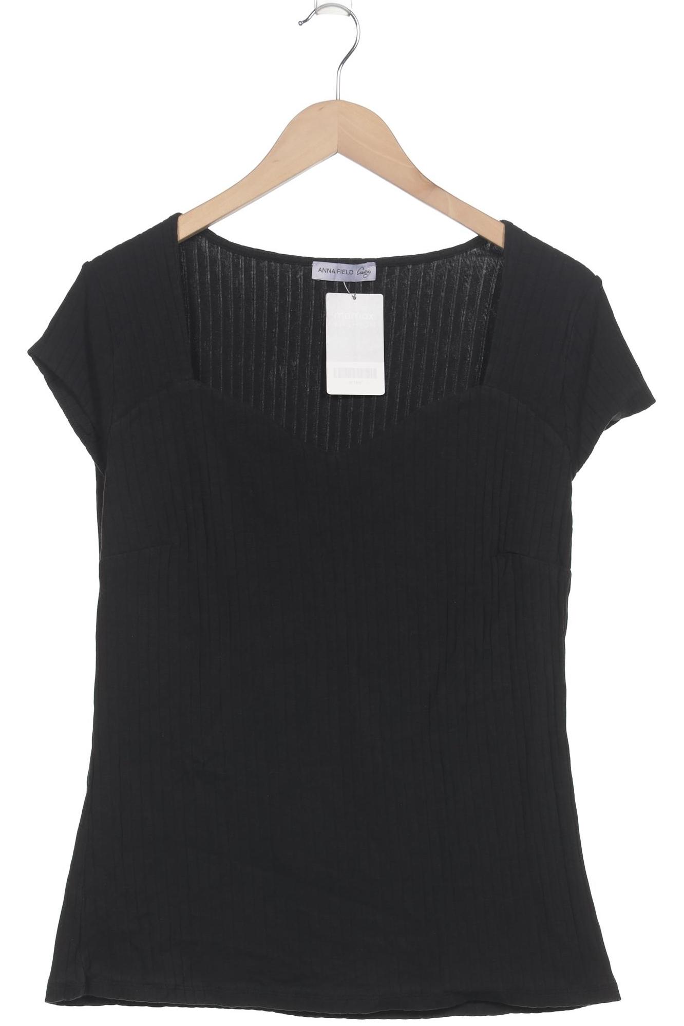 

Anna Field Damen T-Shirt, schwarz, Gr. 48