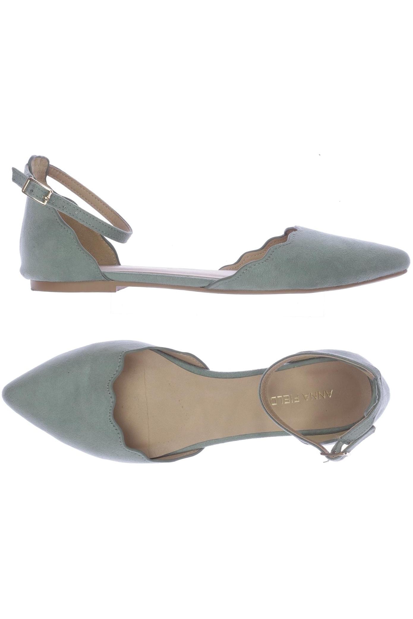 

Anna Field Damen Ballerinas, grün, Gr. 37