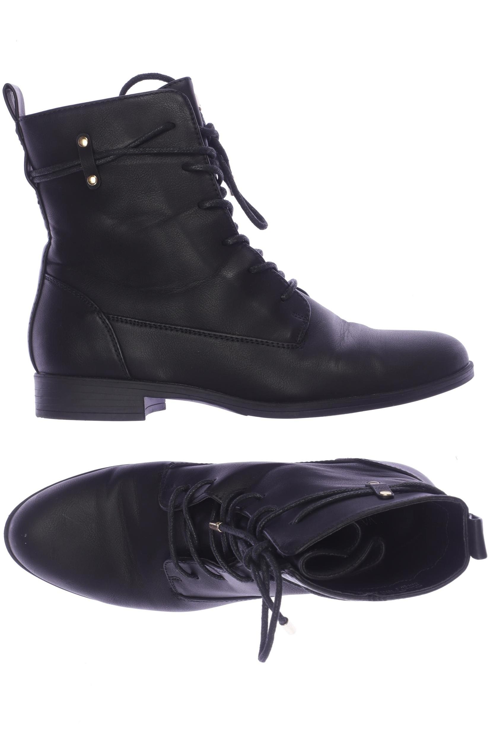 

Anna Field Damen Stiefelette, schwarz, Gr. 38