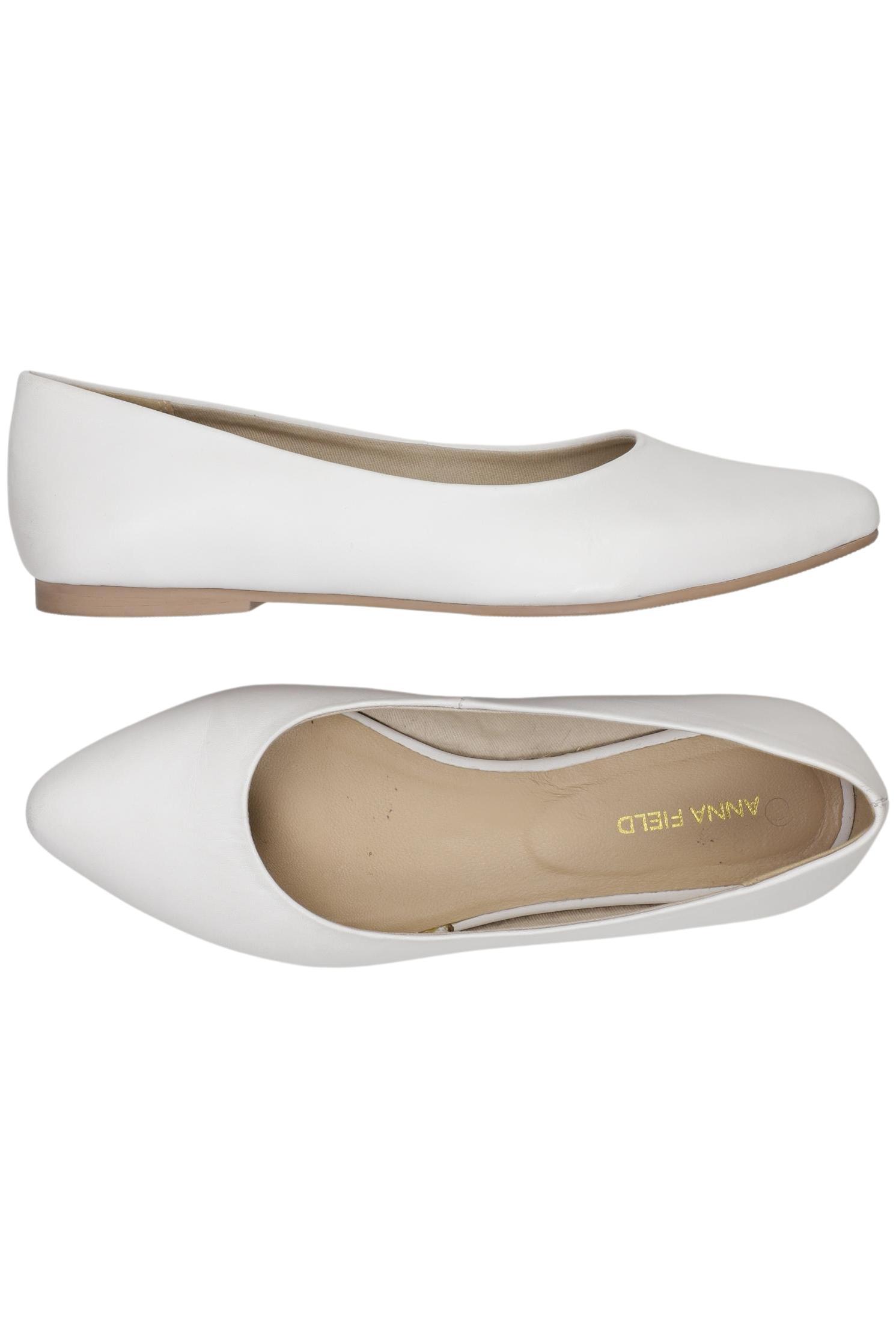 

Anna Field Damen Ballerinas, weiß, Gr. 38