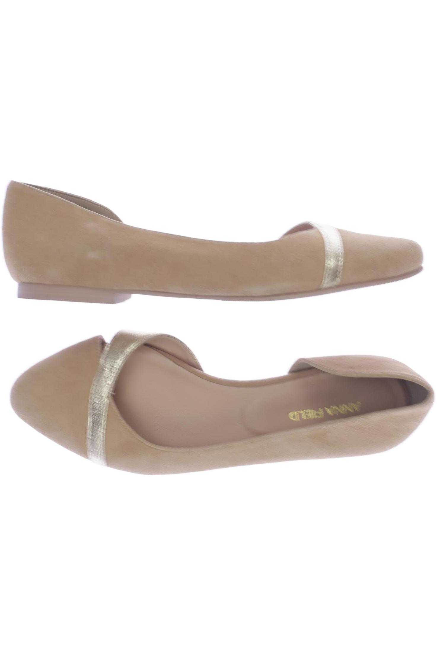 

Anna Field Damen Ballerinas, beige