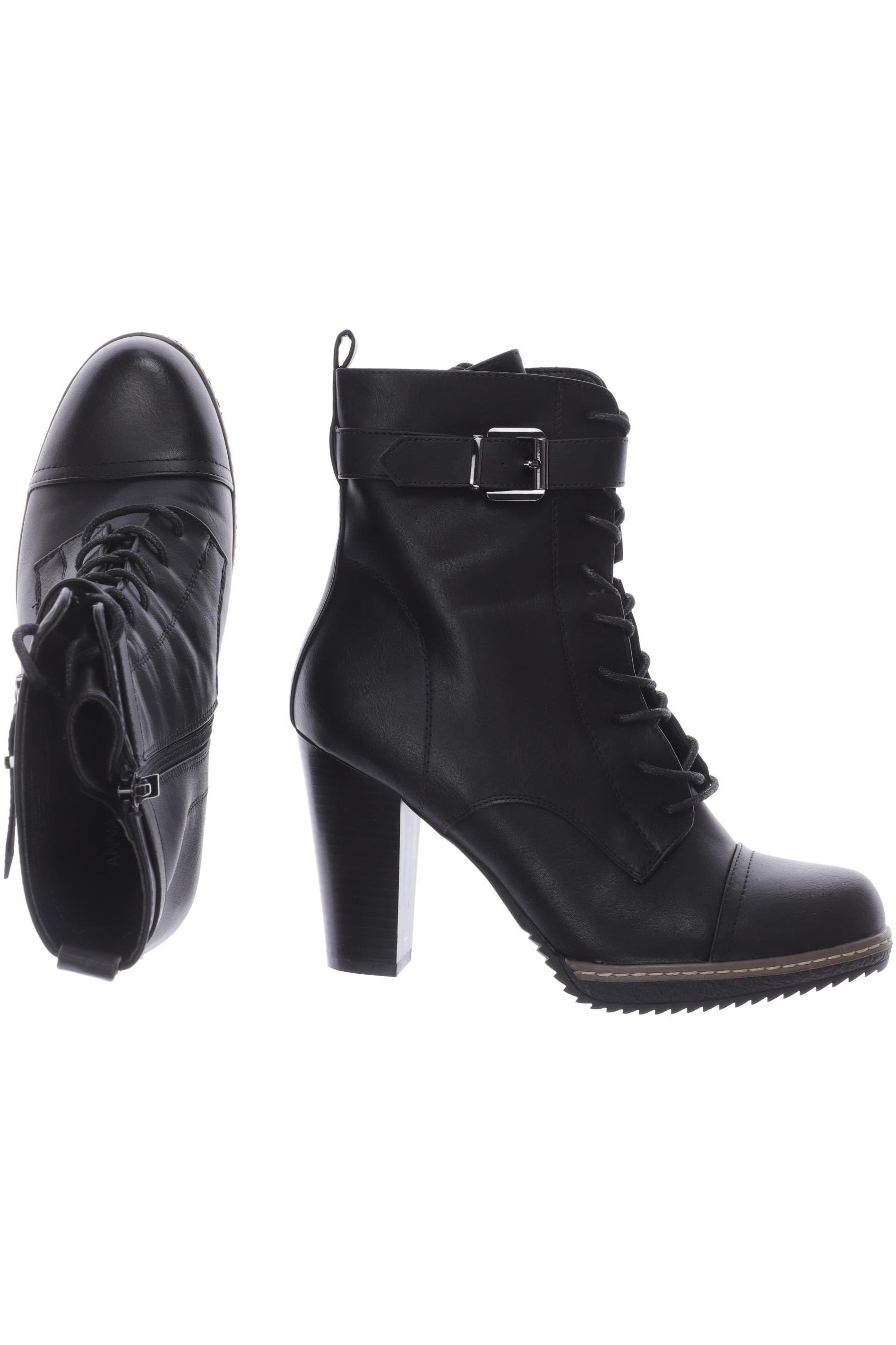 

Anna Field Damen Stiefelette, schwarz
