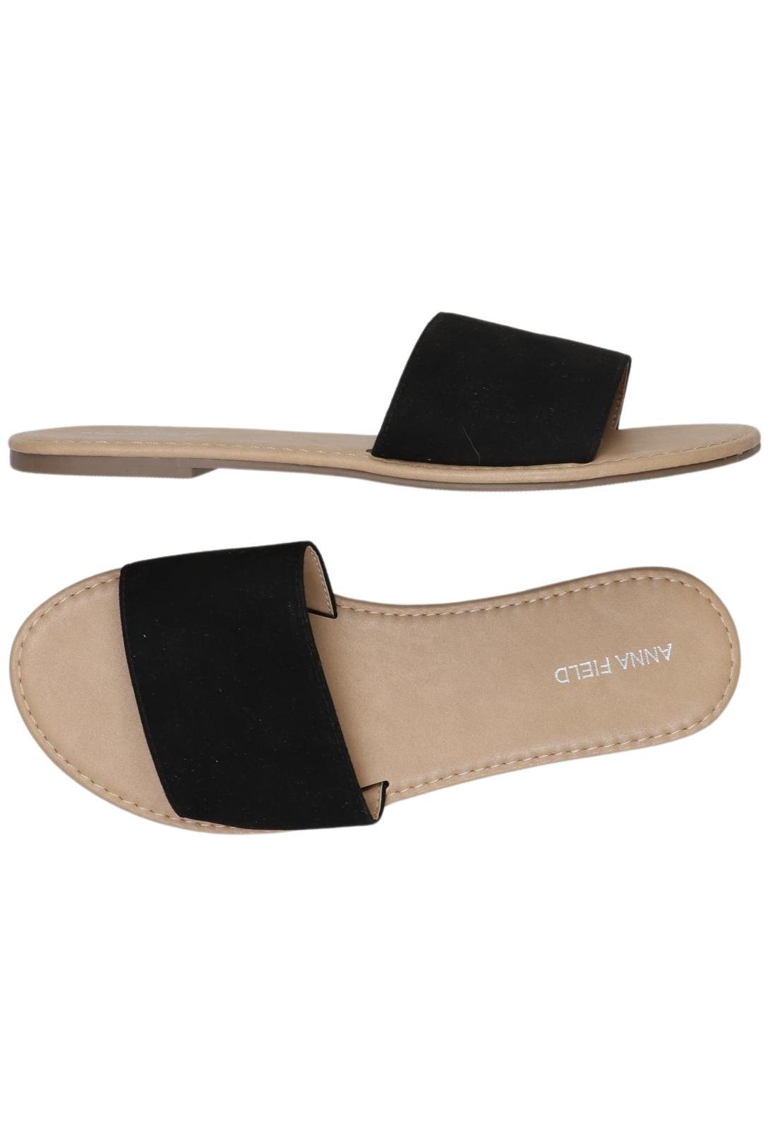 

Anna Field Damen Sandale, schwarz, Gr. 40