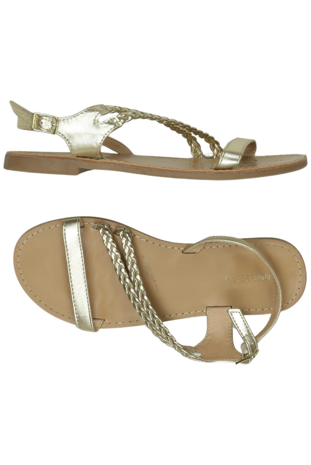 

Anna Field Damen Sandale, gold, Gr. 37