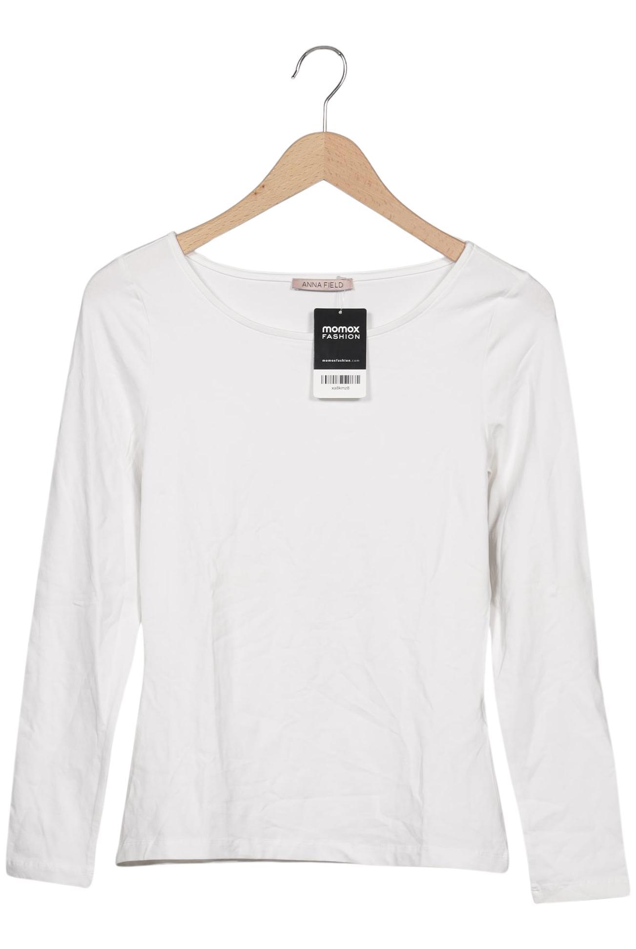 

Anna Field Damen Langarmshirt, weiß, Gr. 36