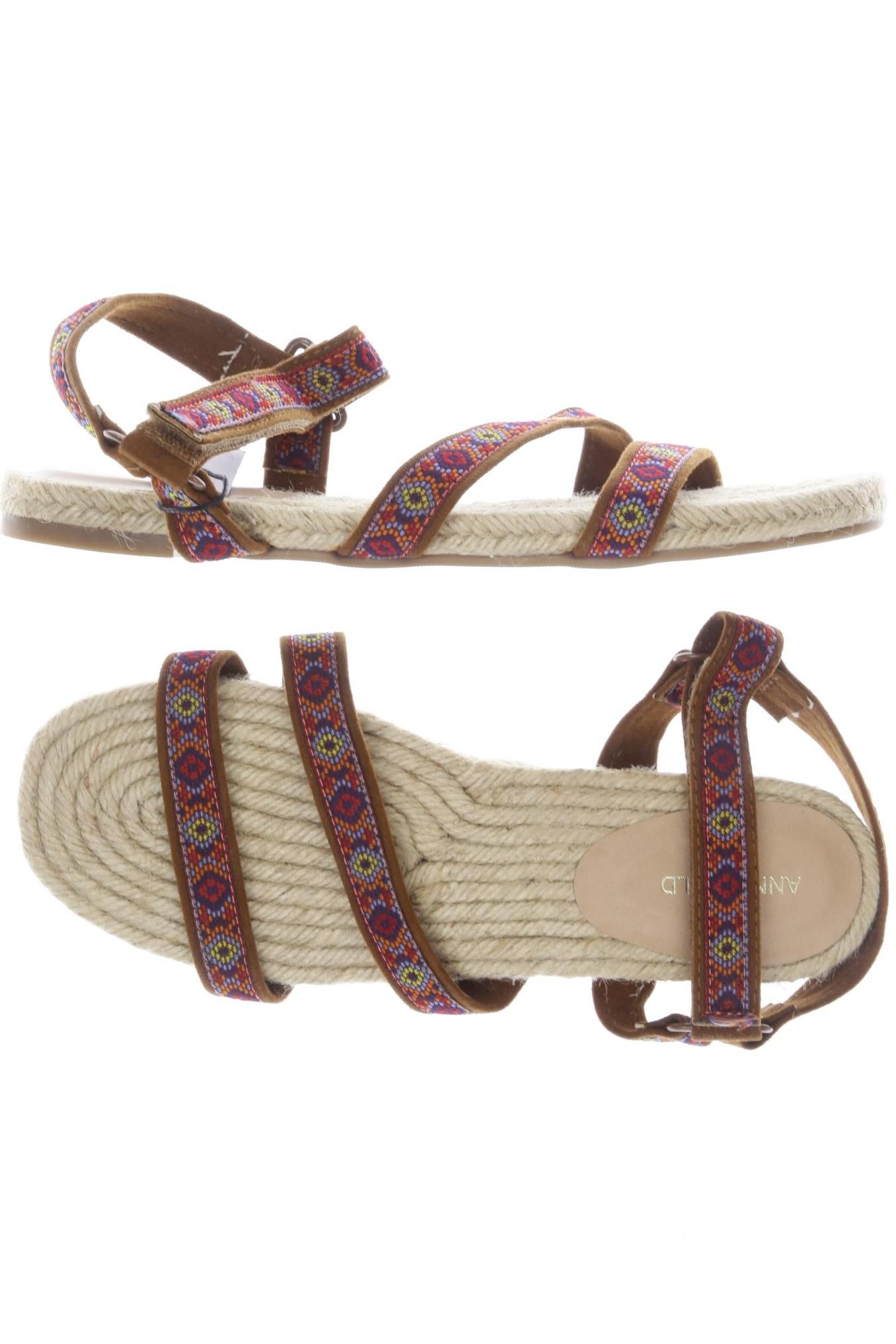 

Anna Field Damen Sandale, beige, Gr. 40