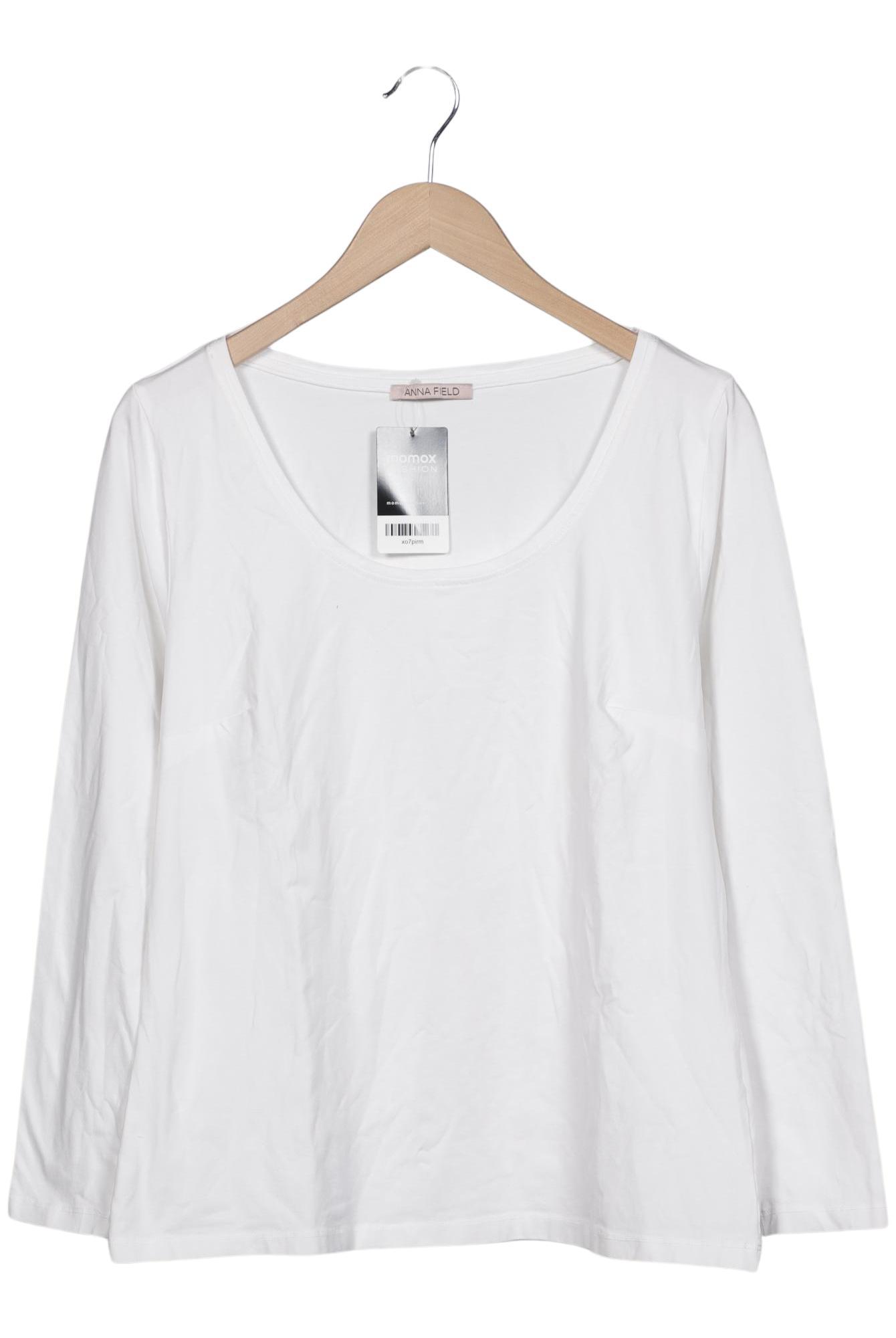

Anna Field Damen Langarmshirt, weiß, Gr. 42
