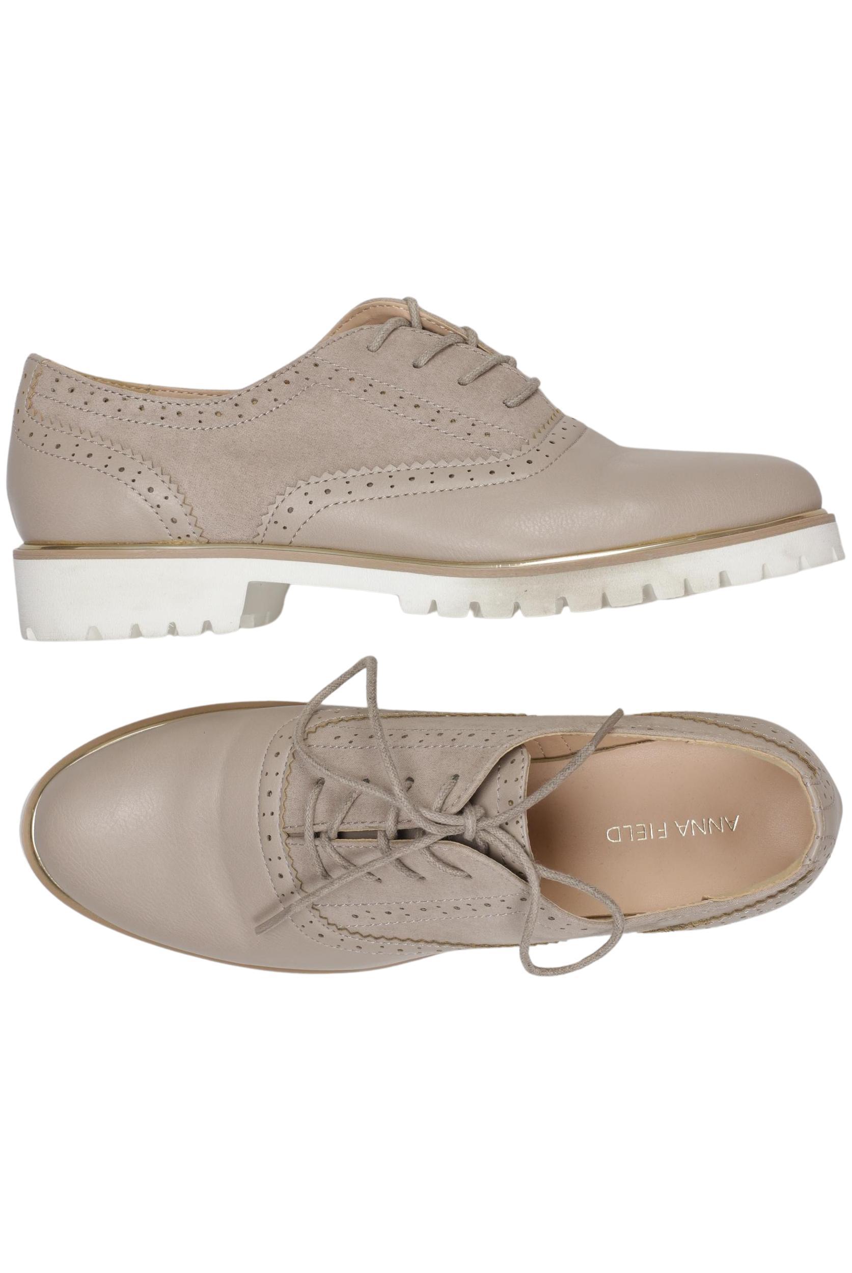 

Anna Field Damen Halbschuh, beige, Gr. 38