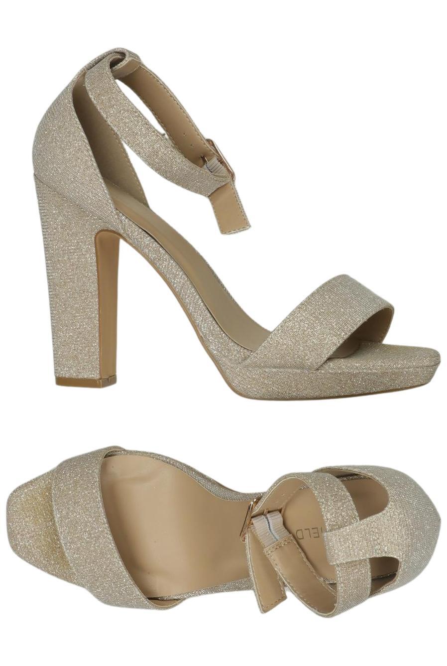 

Anna Field Damen Sandale, silber, Gr. 39