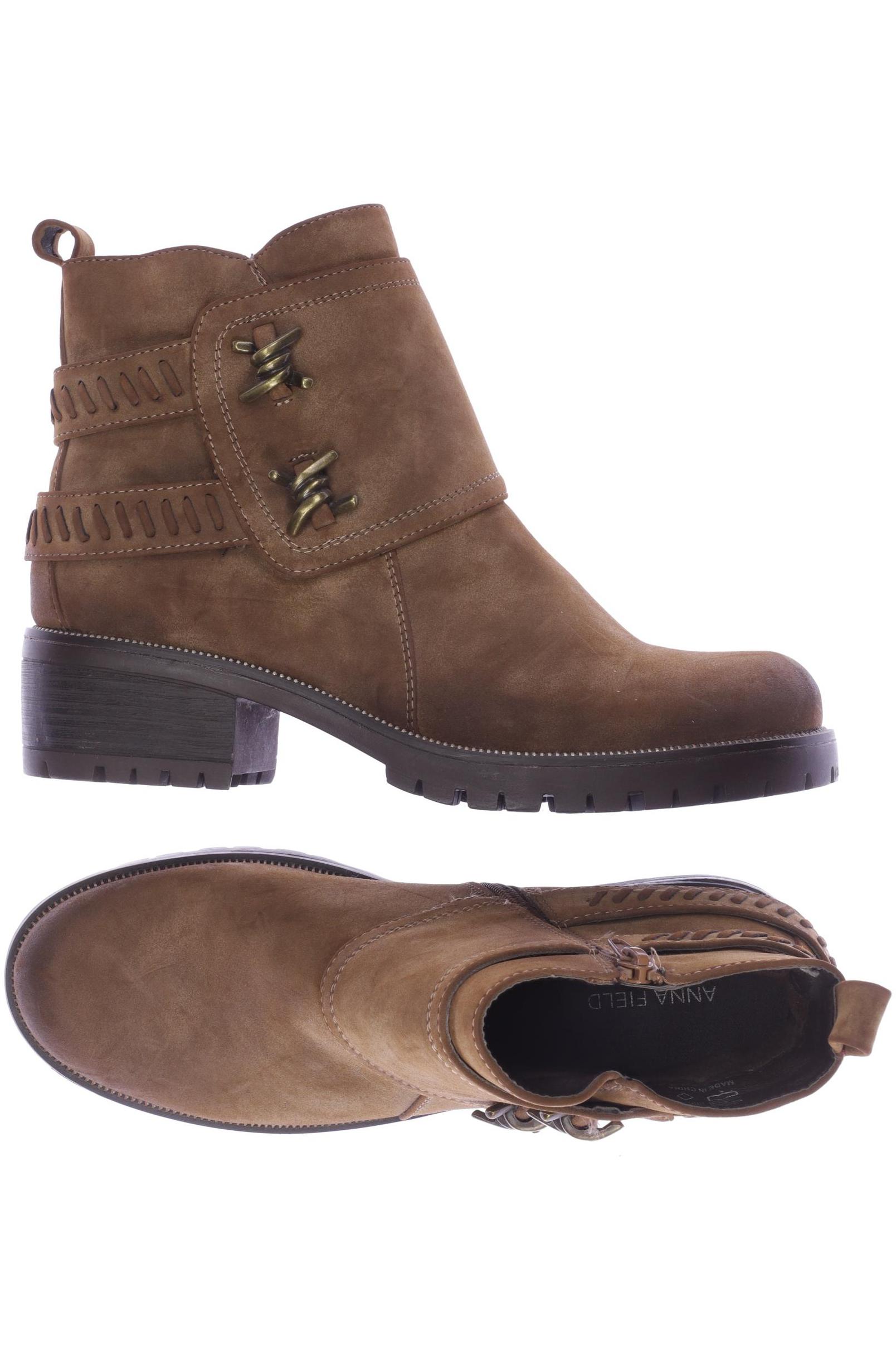 

Anna Field Damen Stiefelette, braun, Gr. 41