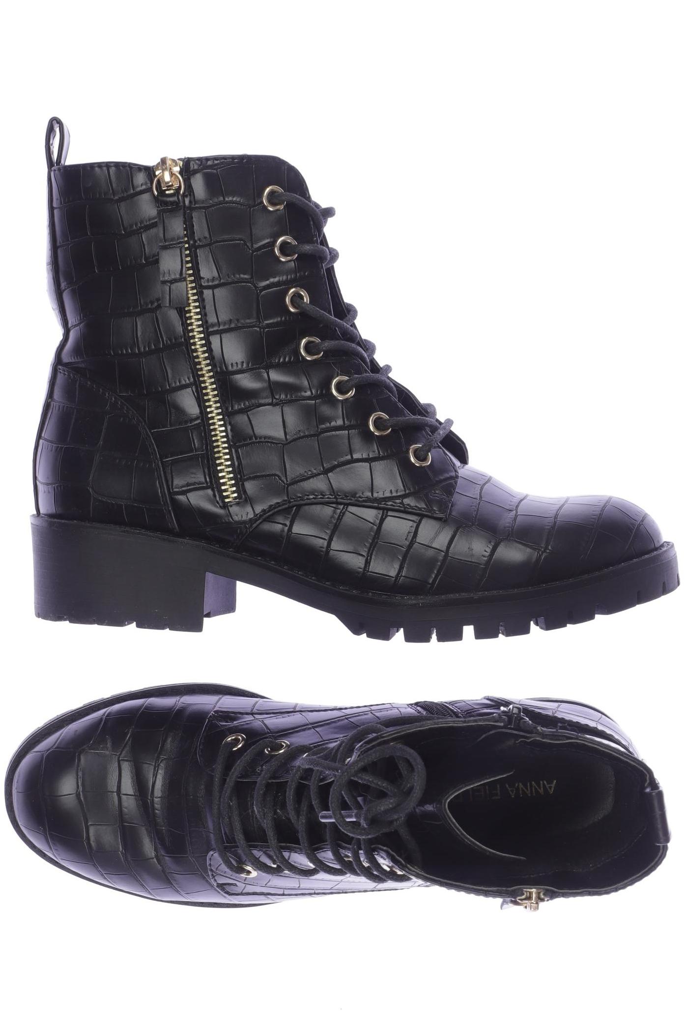 

Anna Field Damen Stiefelette, schwarz, Gr. 38