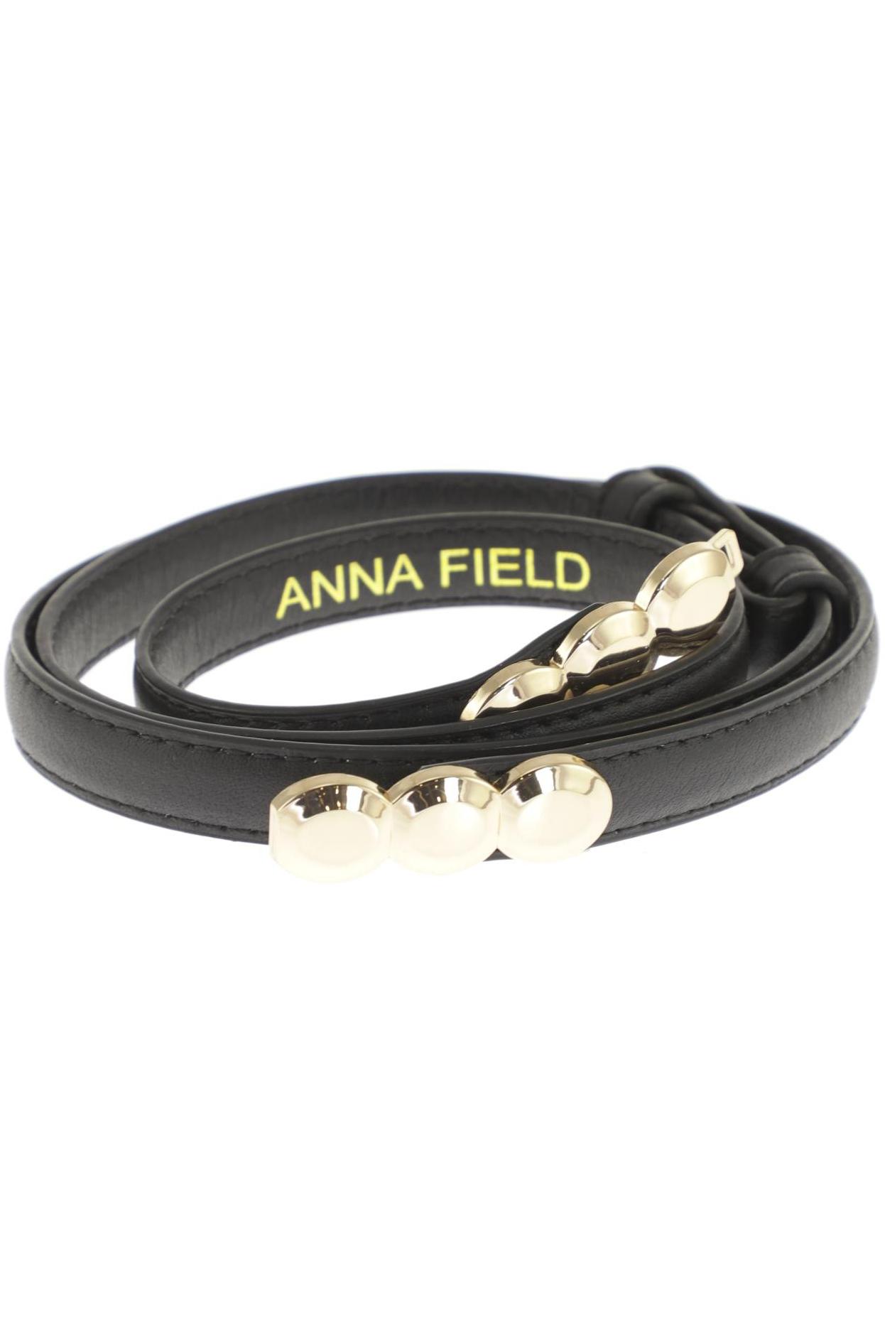 

Anna Field Damen Gürtel, schwarz, Gr. 95