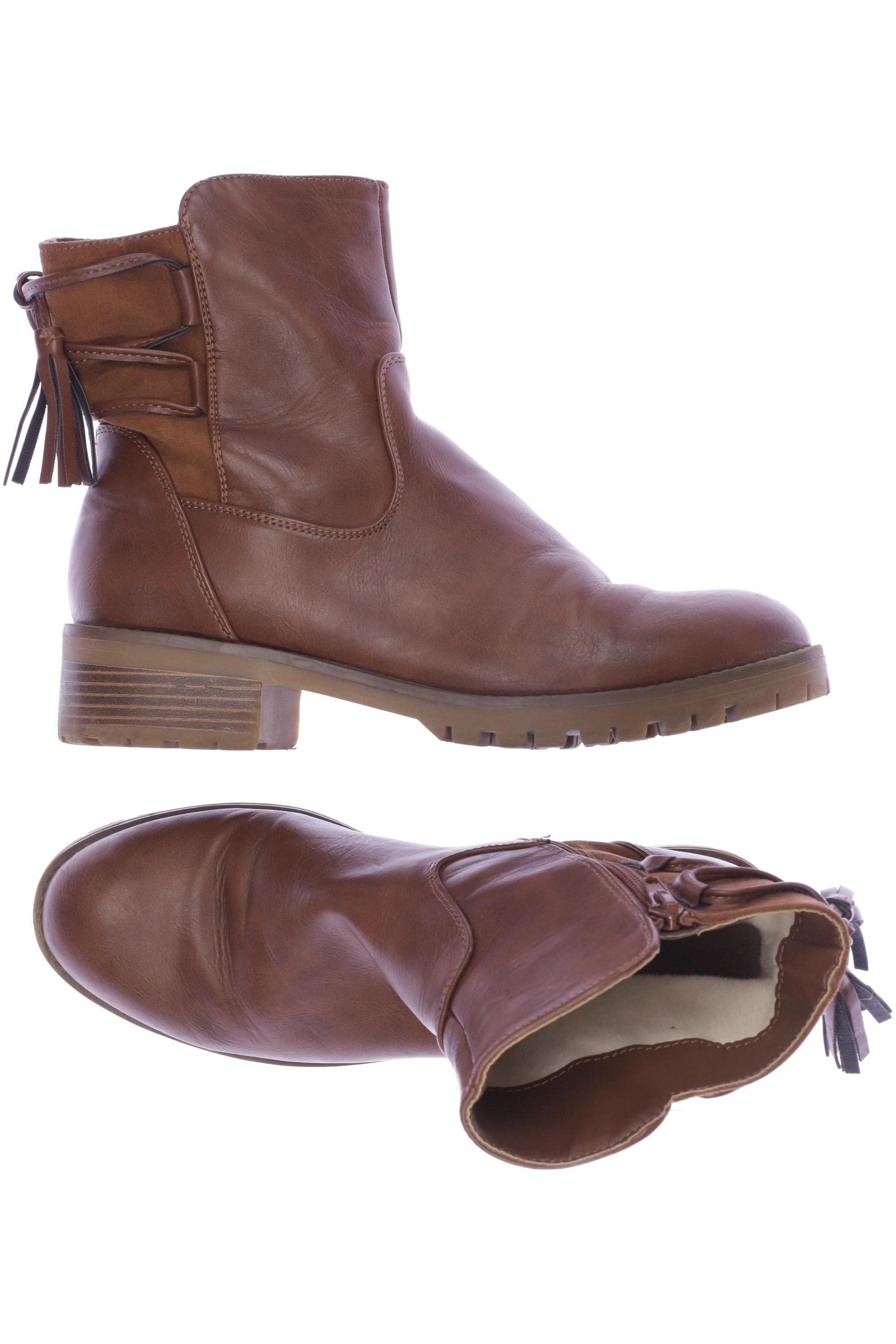 

Anna Field Damen Stiefelette, braun, Gr. 40