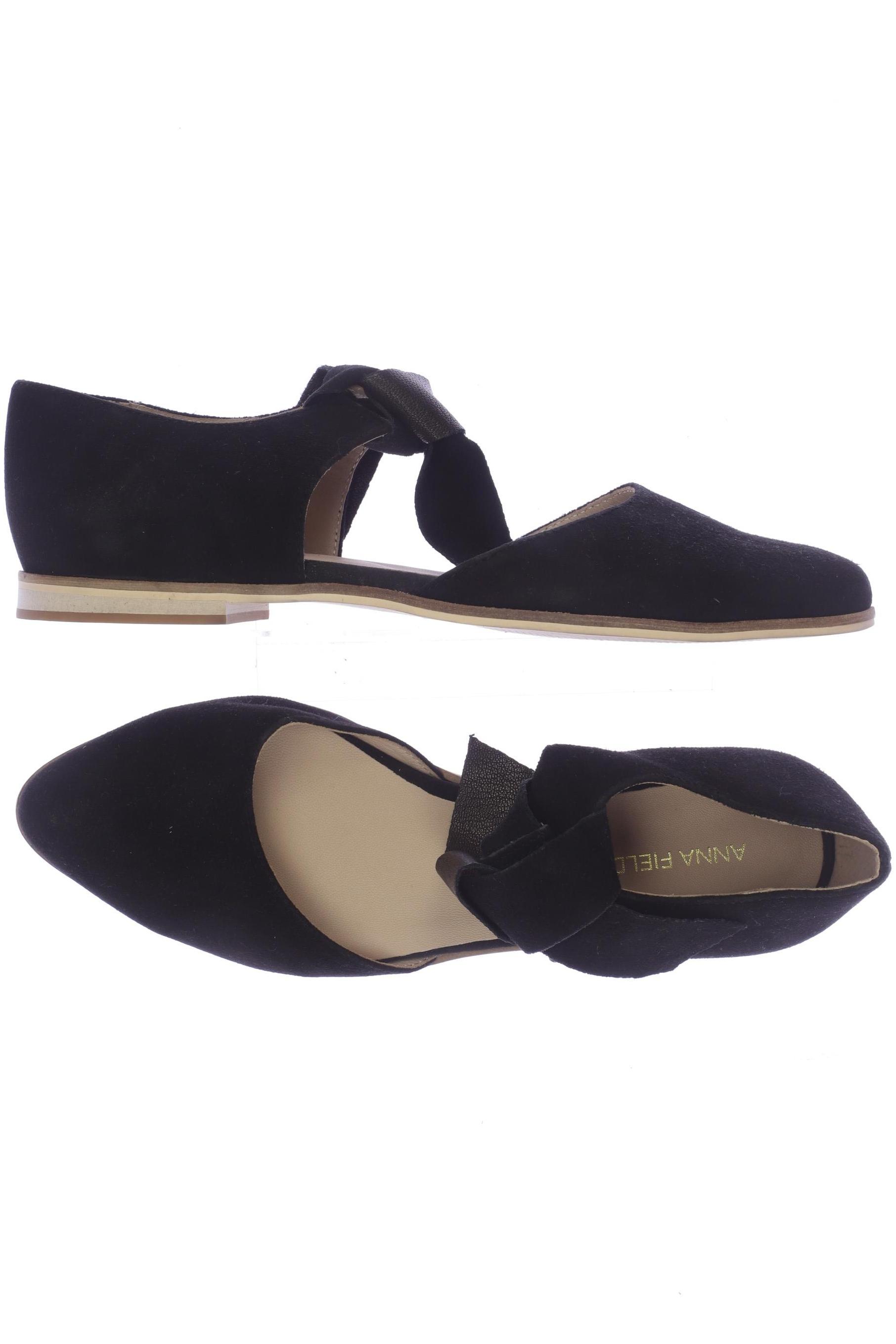 

Anna Field Damen Ballerinas, schwarz, Gr. 39