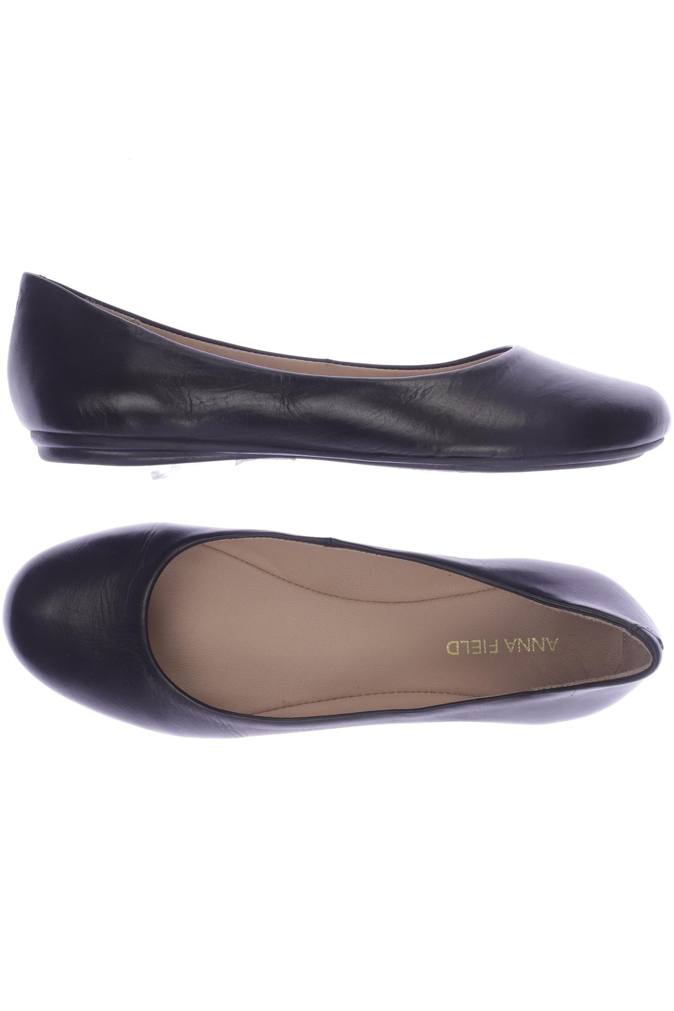 

Anna Field Damen Ballerinas, schwarz