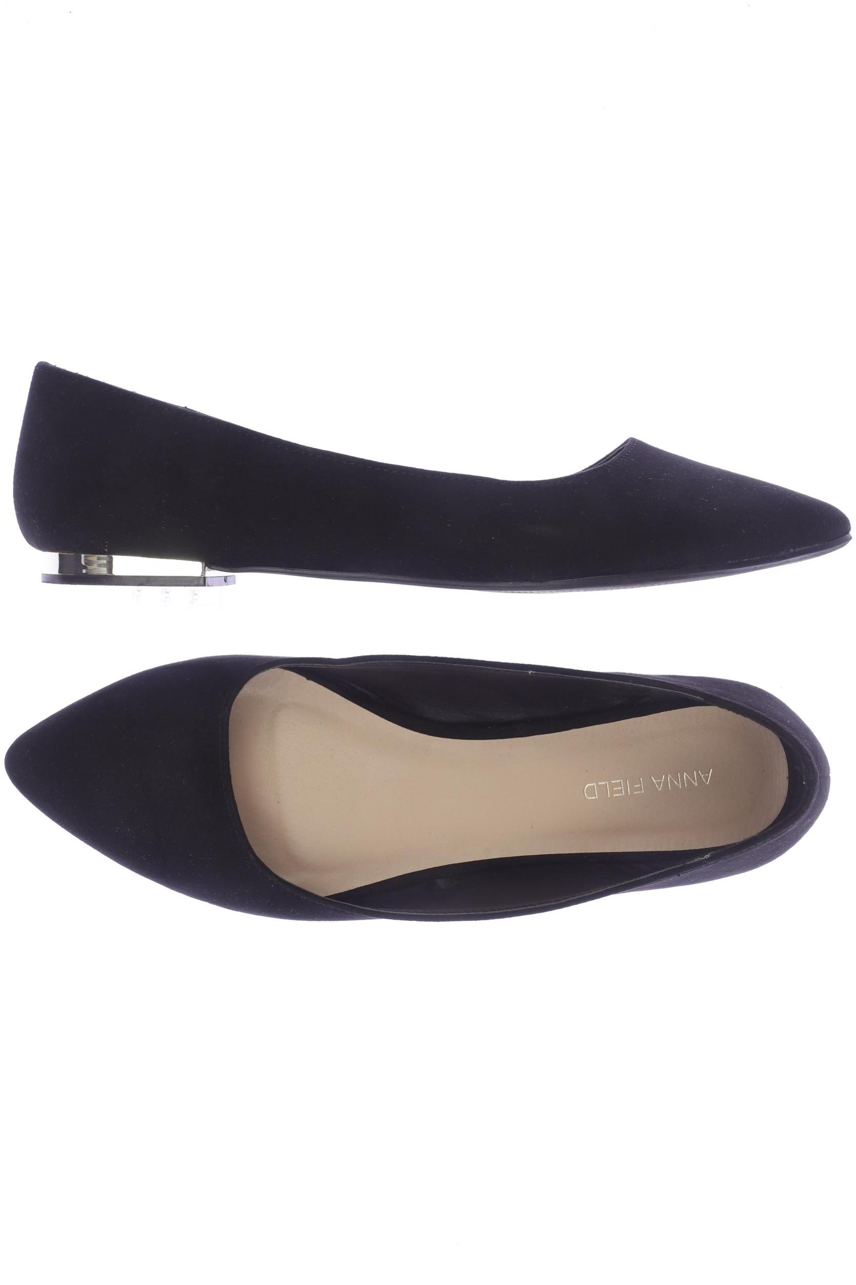

Anna Field Damen Ballerinas, schwarz, Gr. 39