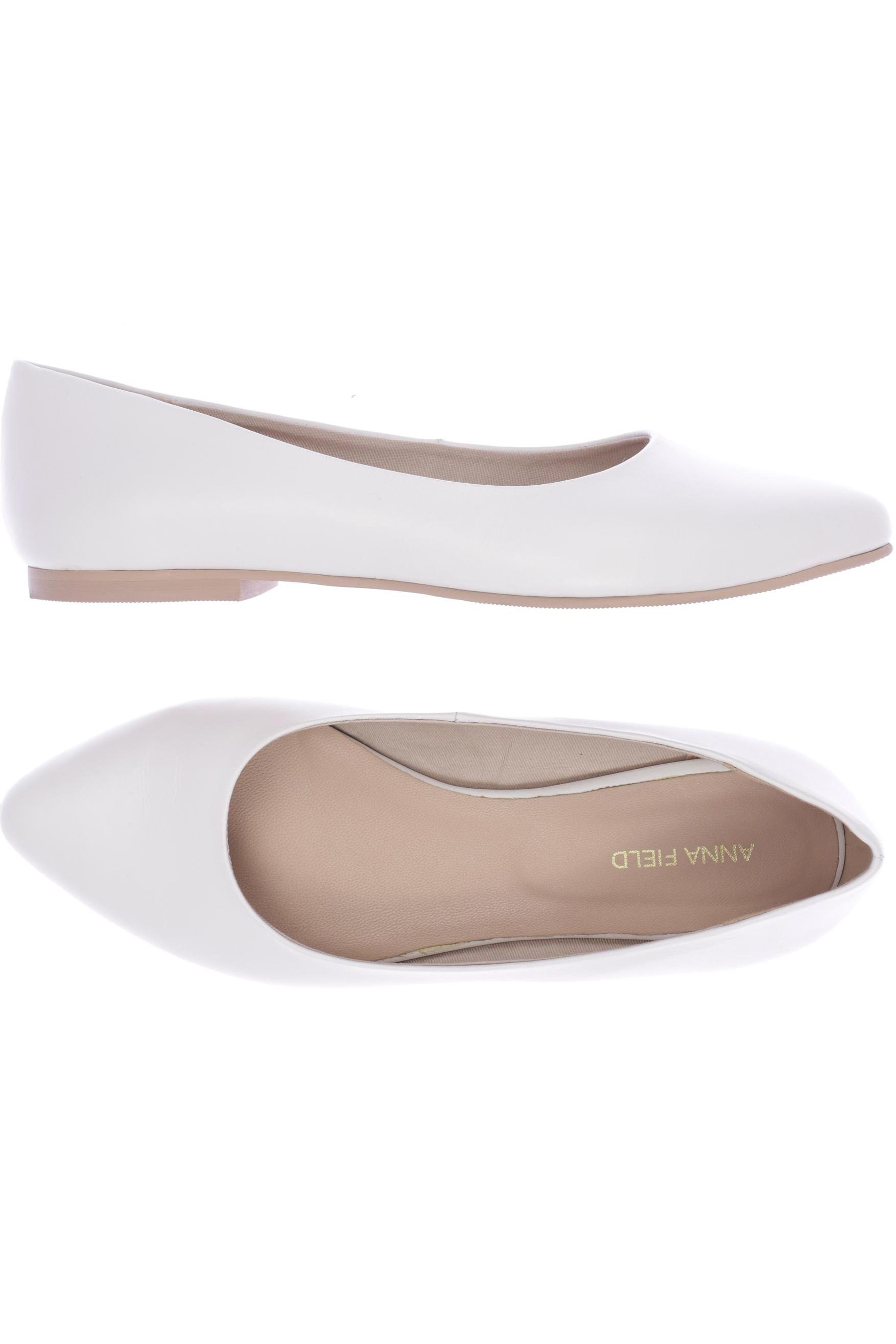 

Anna Field Damen Ballerinas, weiß, Gr. 39