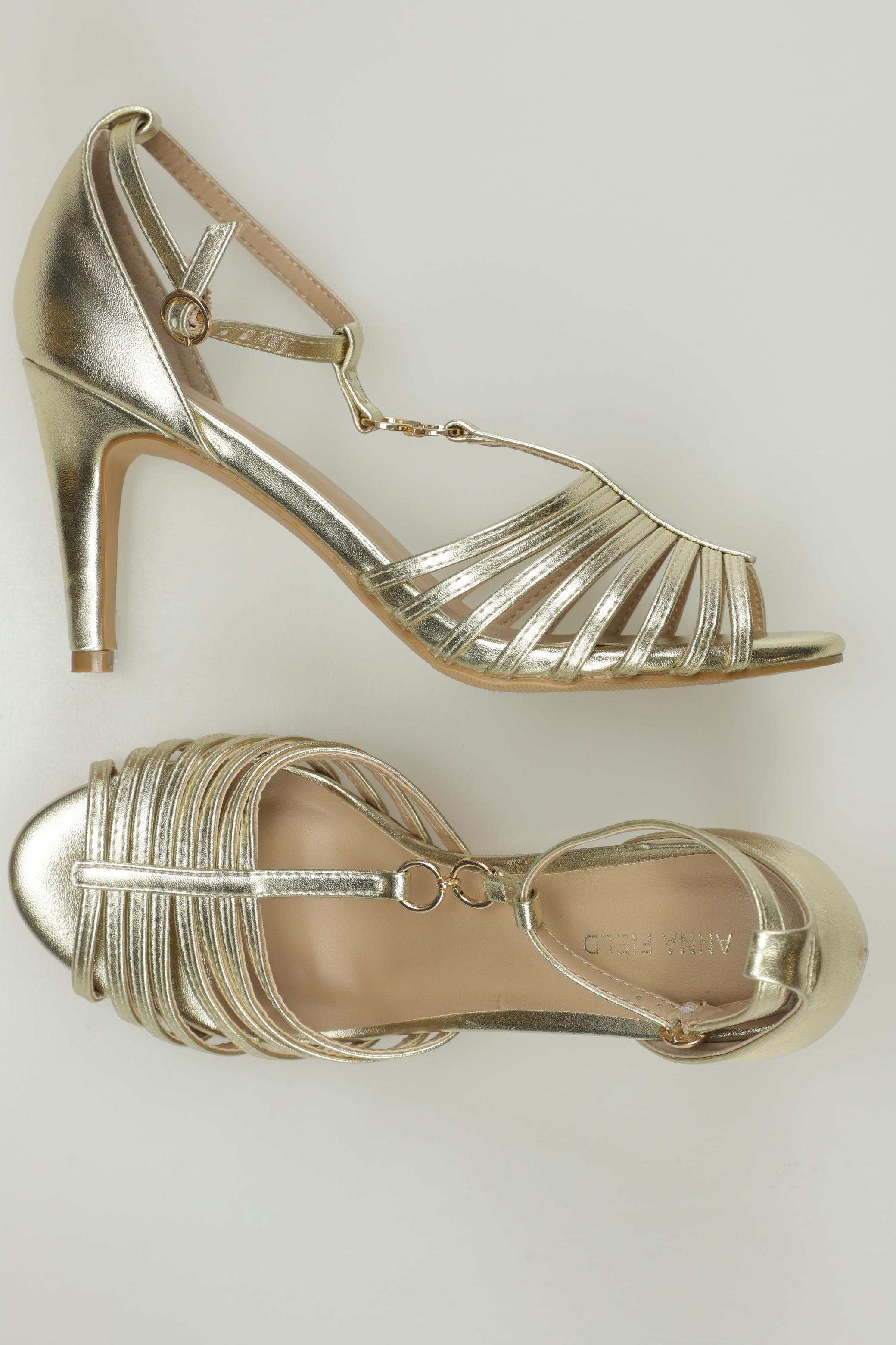 

Anna Field Damen Sandale, gold