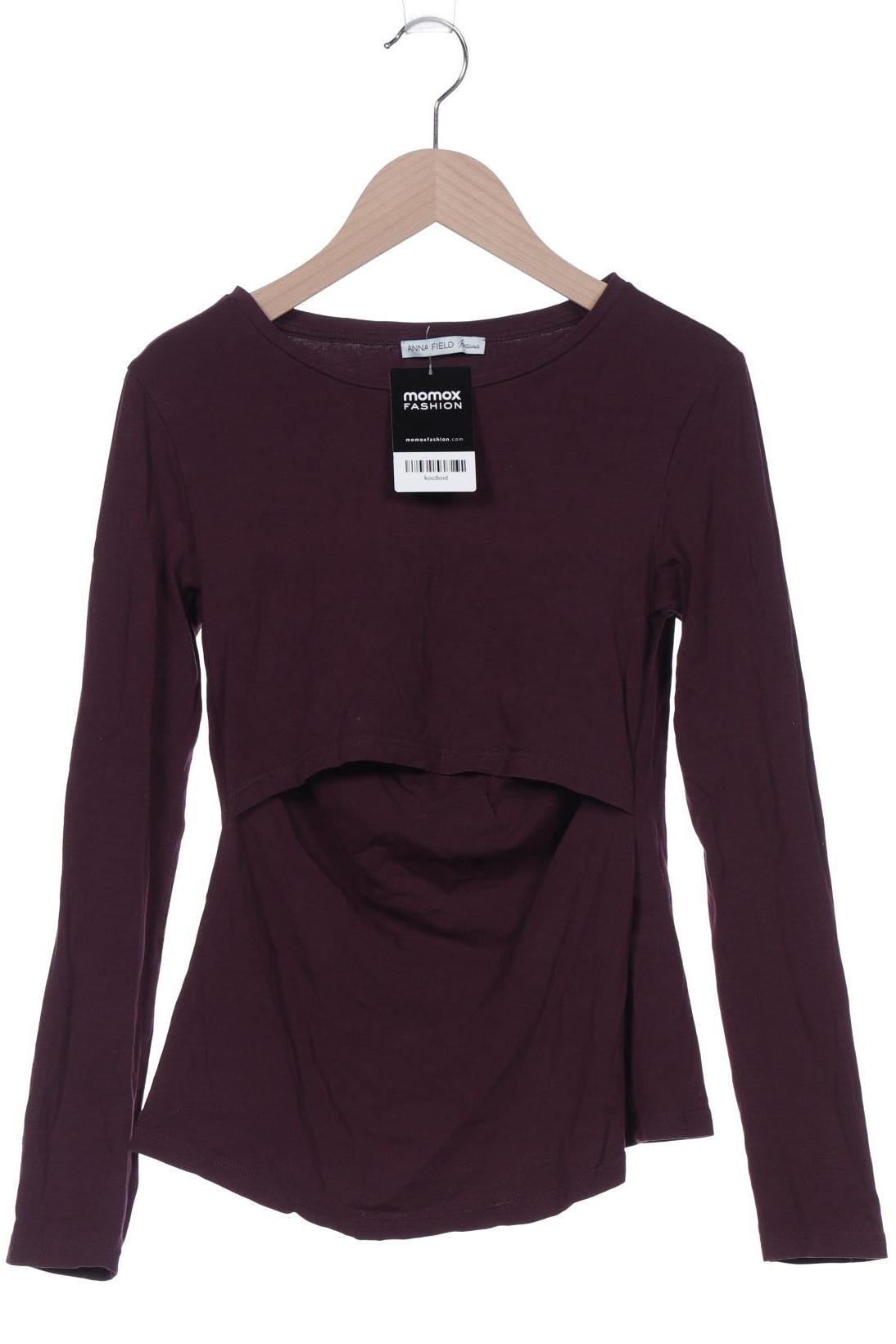 

Anna Field Mama Damen Langarmshirt, bordeaux, Gr. 36