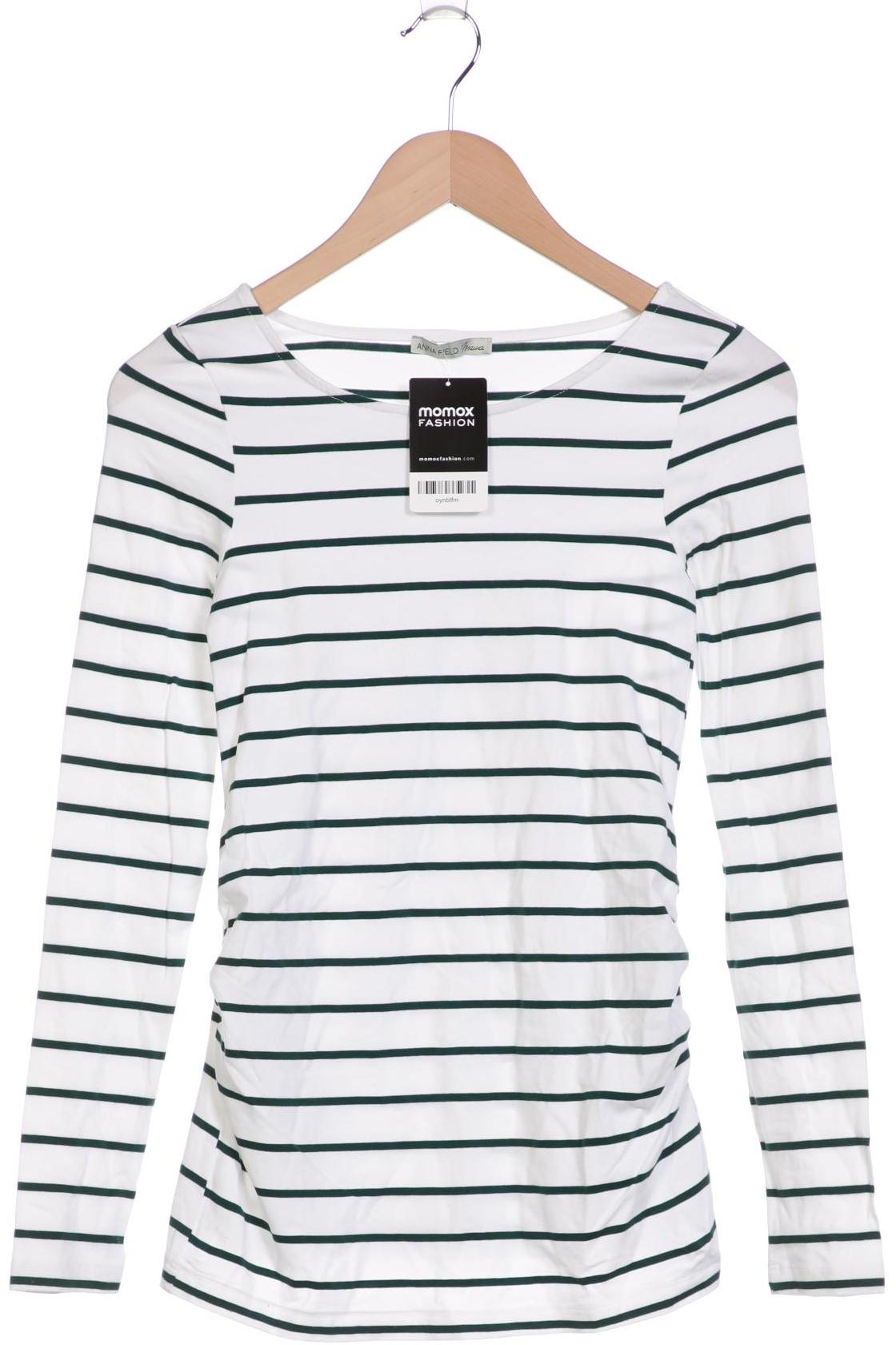 

Anna Field Mama Damen Langarmshirt, weiß, Gr. 34