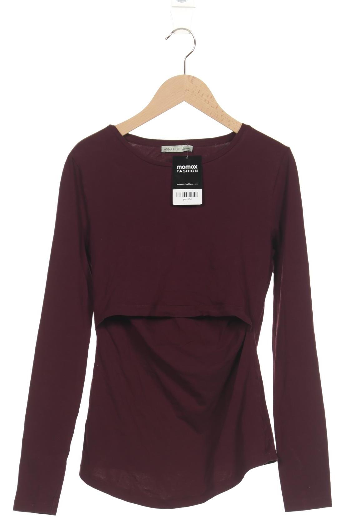 

Anna Field Mama Damen Langarmshirt, bordeaux, Gr. 38