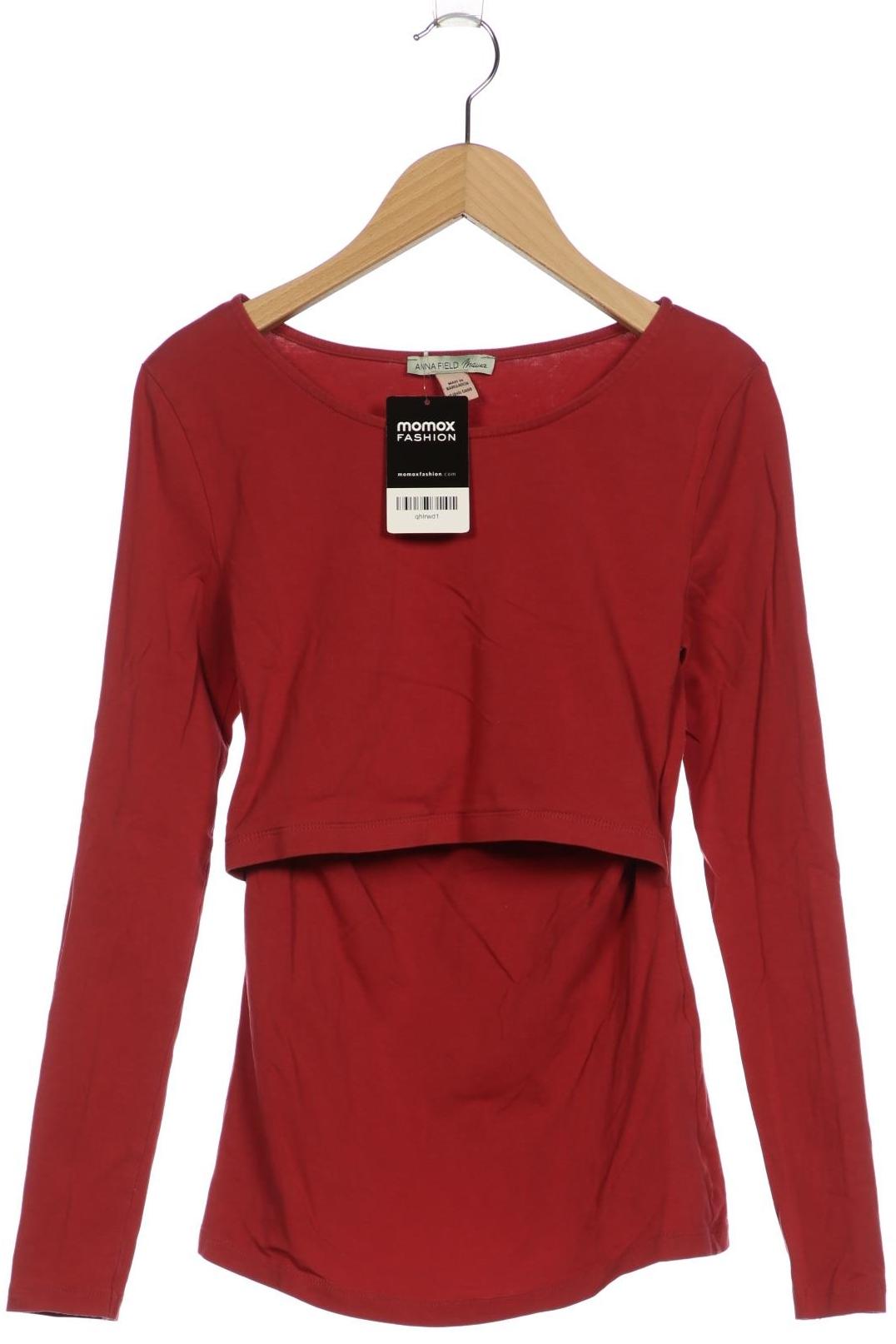 

Anna Field Mama Damen Langarmshirt, rot, Gr. 30