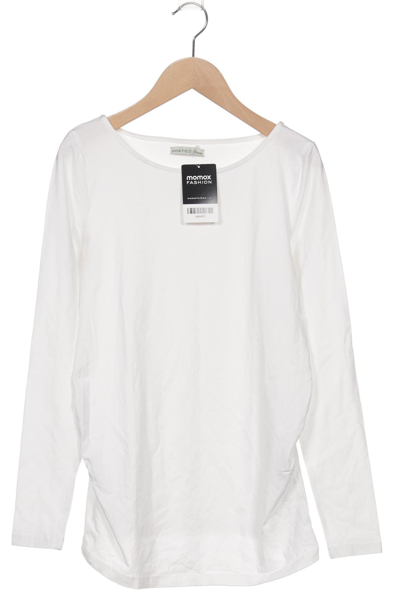 

Anna Field Mama Damen Langarmshirt, weiß, Gr. 38