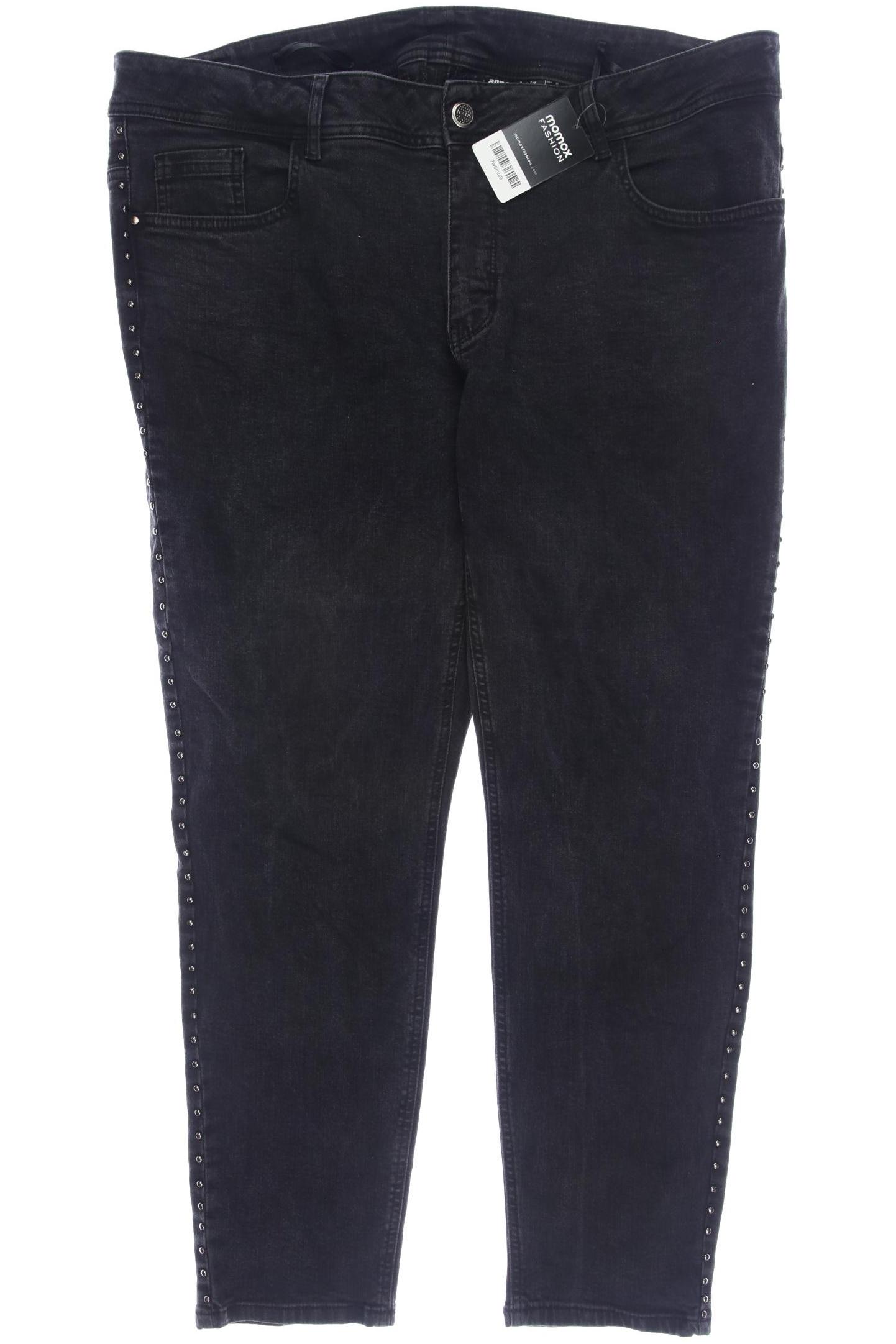 

Anna Scholz Damen Jeans, schwarz, Gr. 54