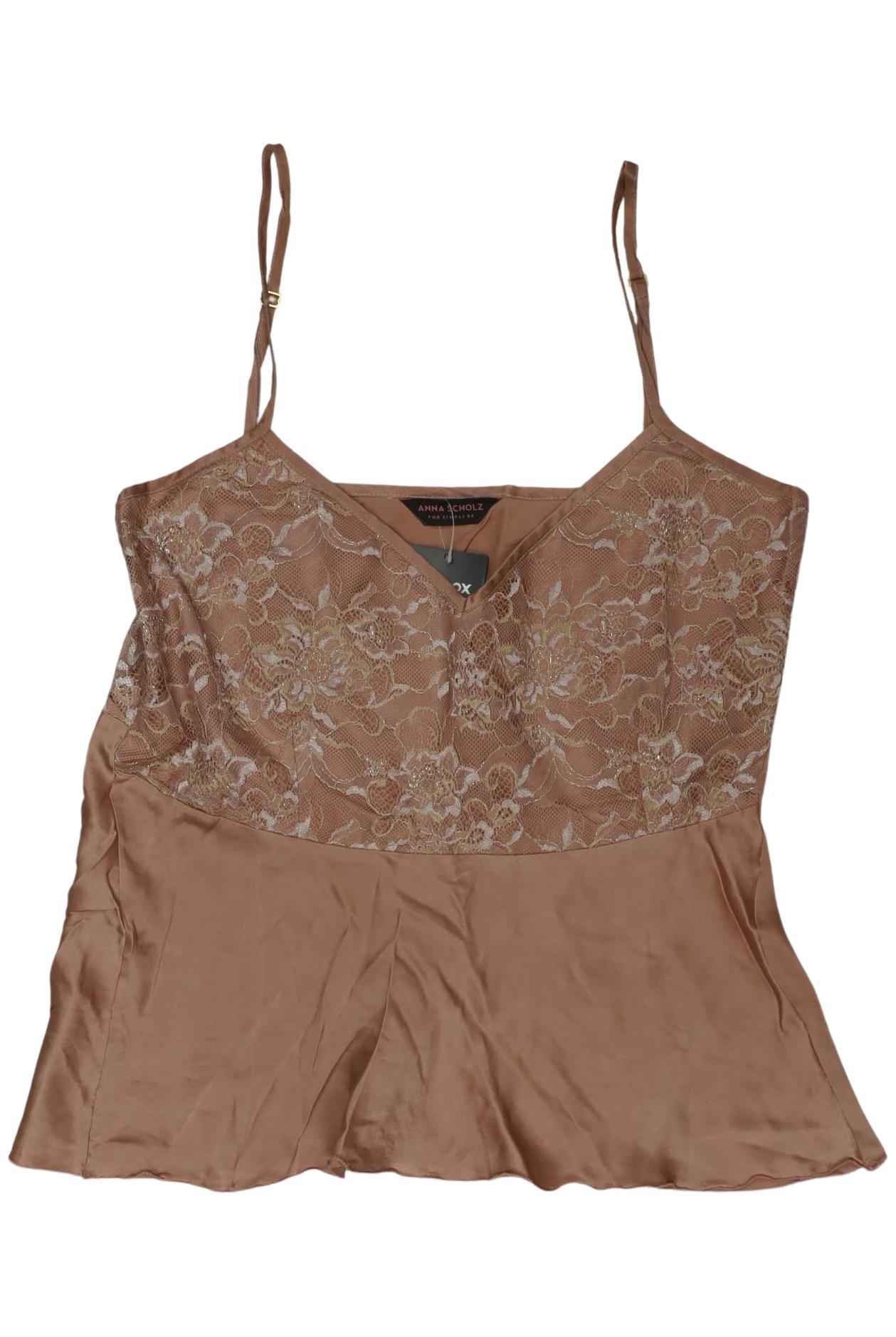 

Anna Scholz Damen Top, braun, Gr. 36