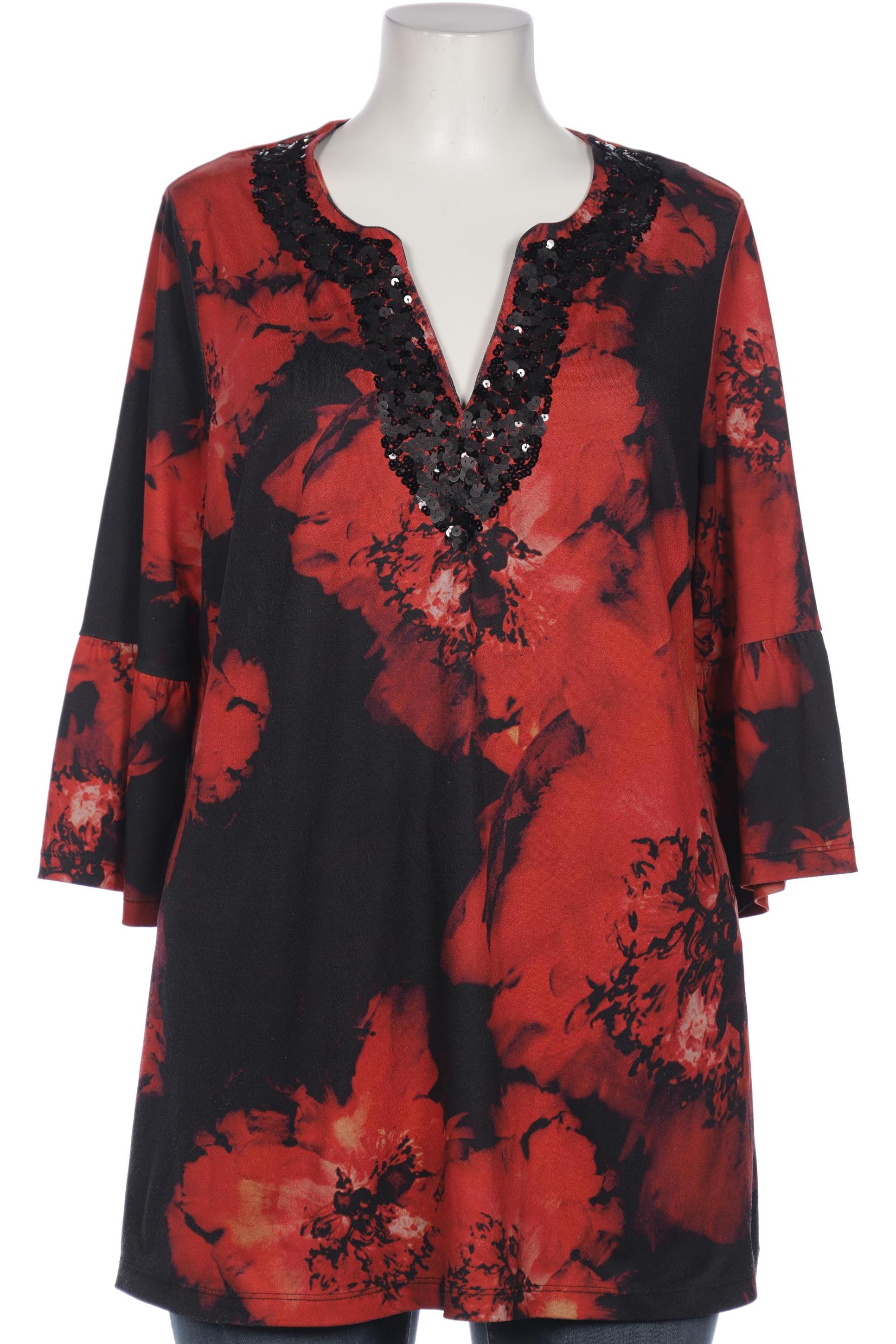 

Anna Scholz Damen Bluse, rot, Gr. 42