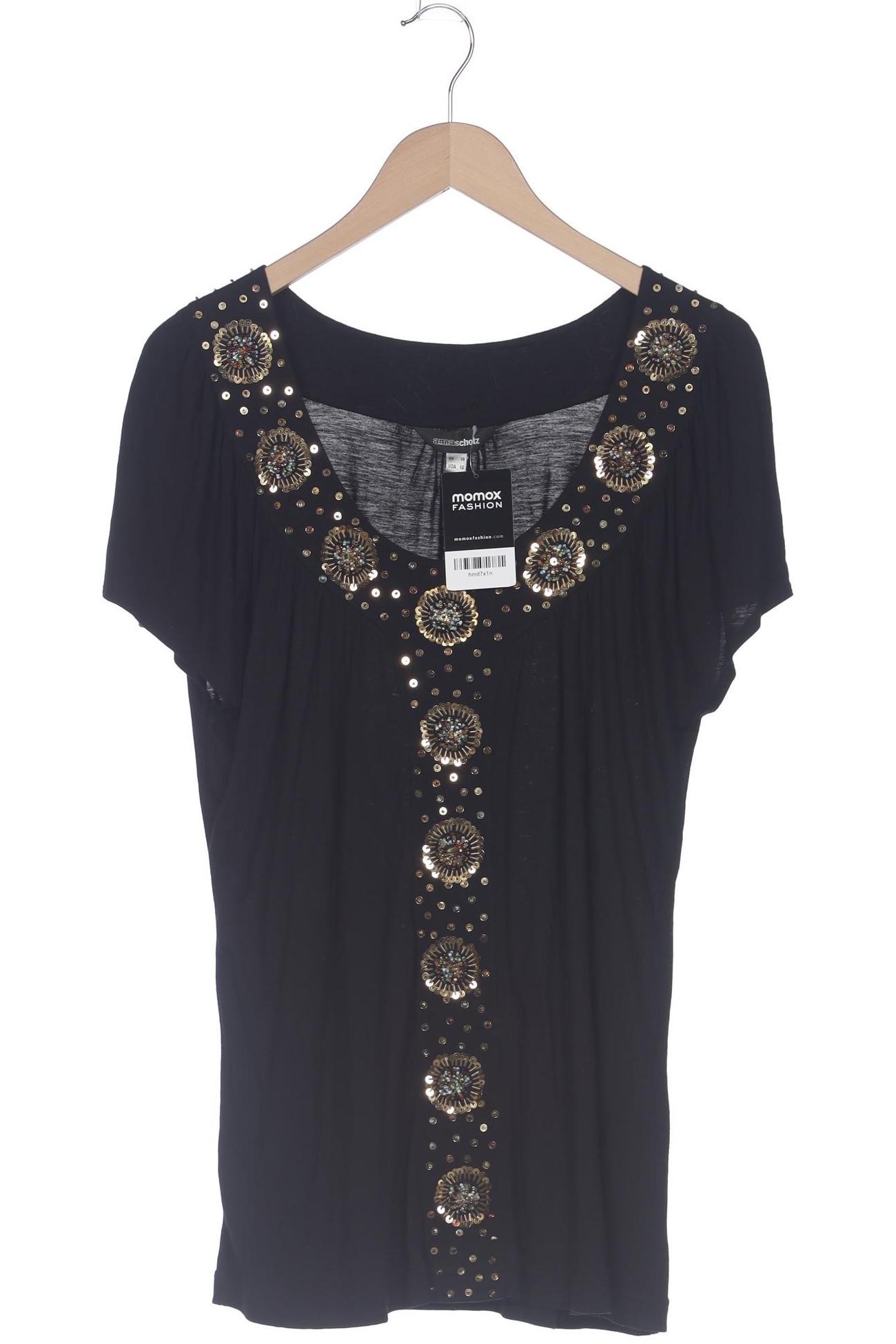 

Anna Scholz Damen T-Shirt, schwarz, Gr. 18