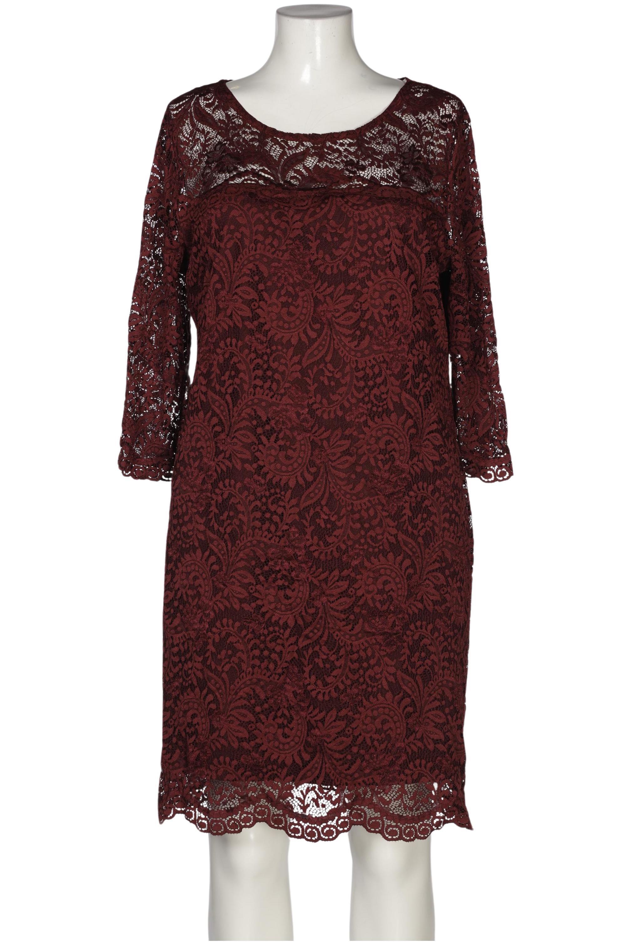 

Anna Scholz Damen Kleid, bordeaux, Gr. 48