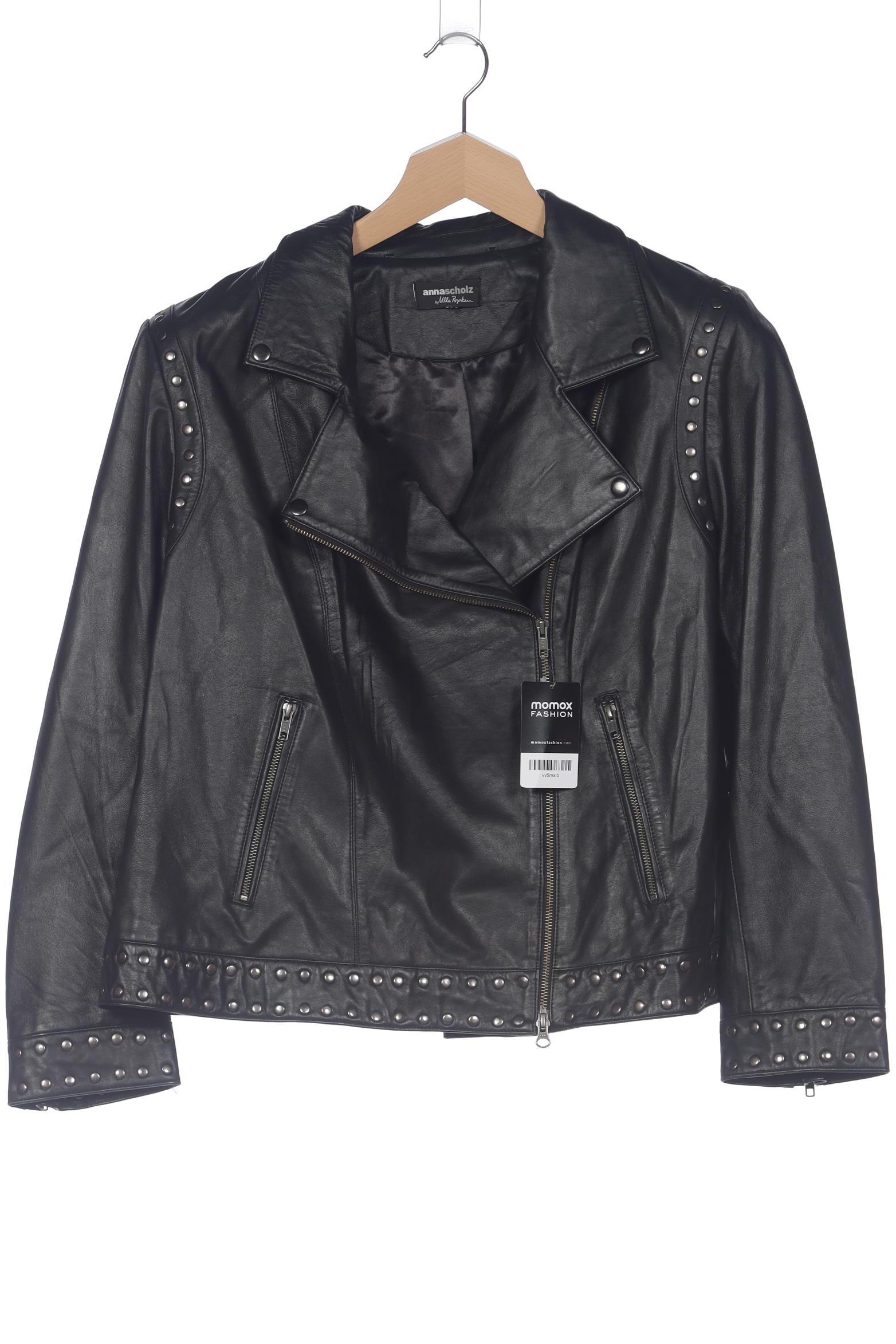

Anna Scholz Damen Jacke, schwarz, Gr. 48