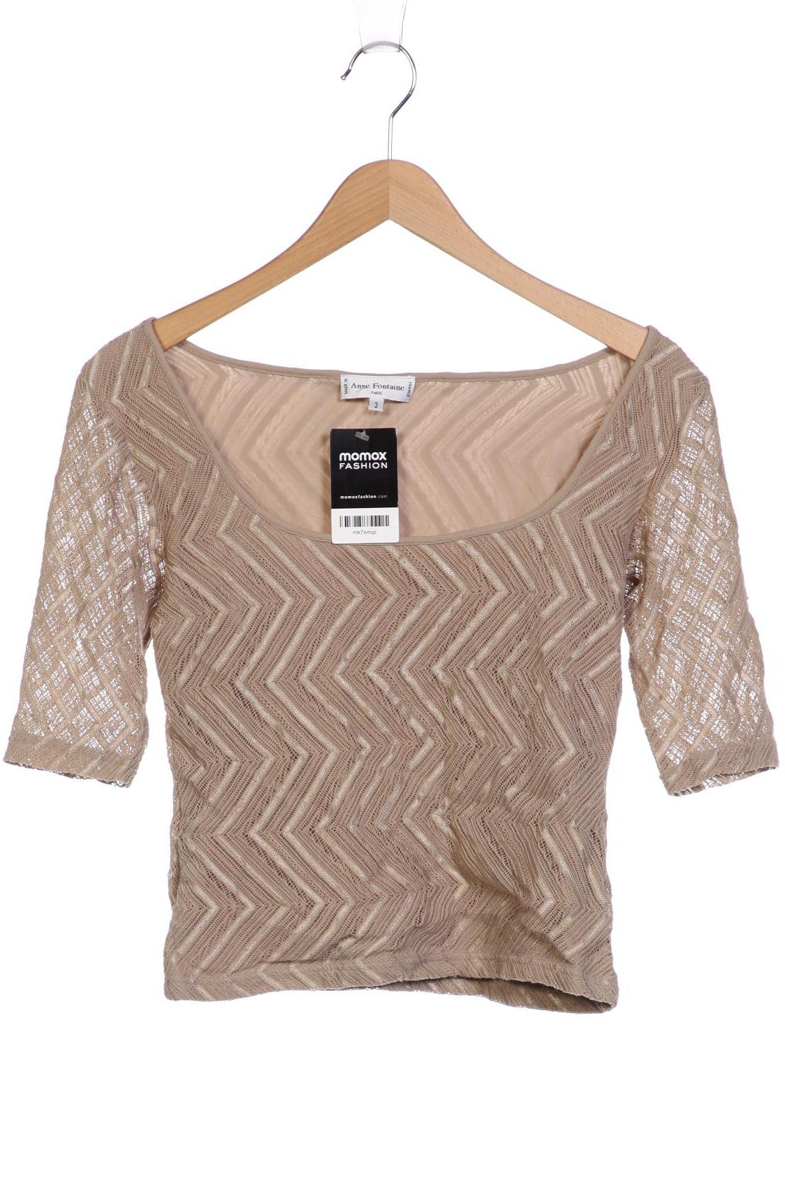 

Anne Fontaine Damen T-Shirt, beige, Gr. 36