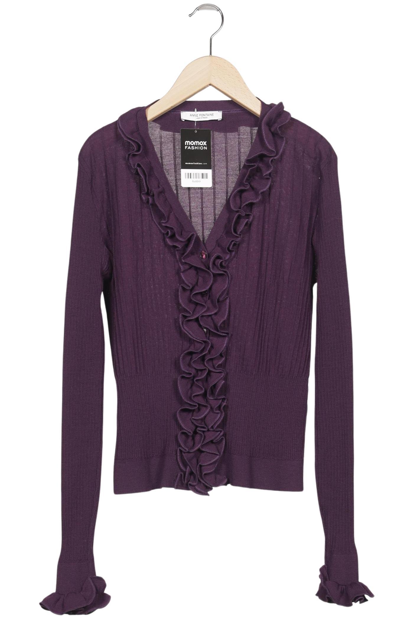

Anne Fontaine Damen Strickjacke, flieder, Gr. 36