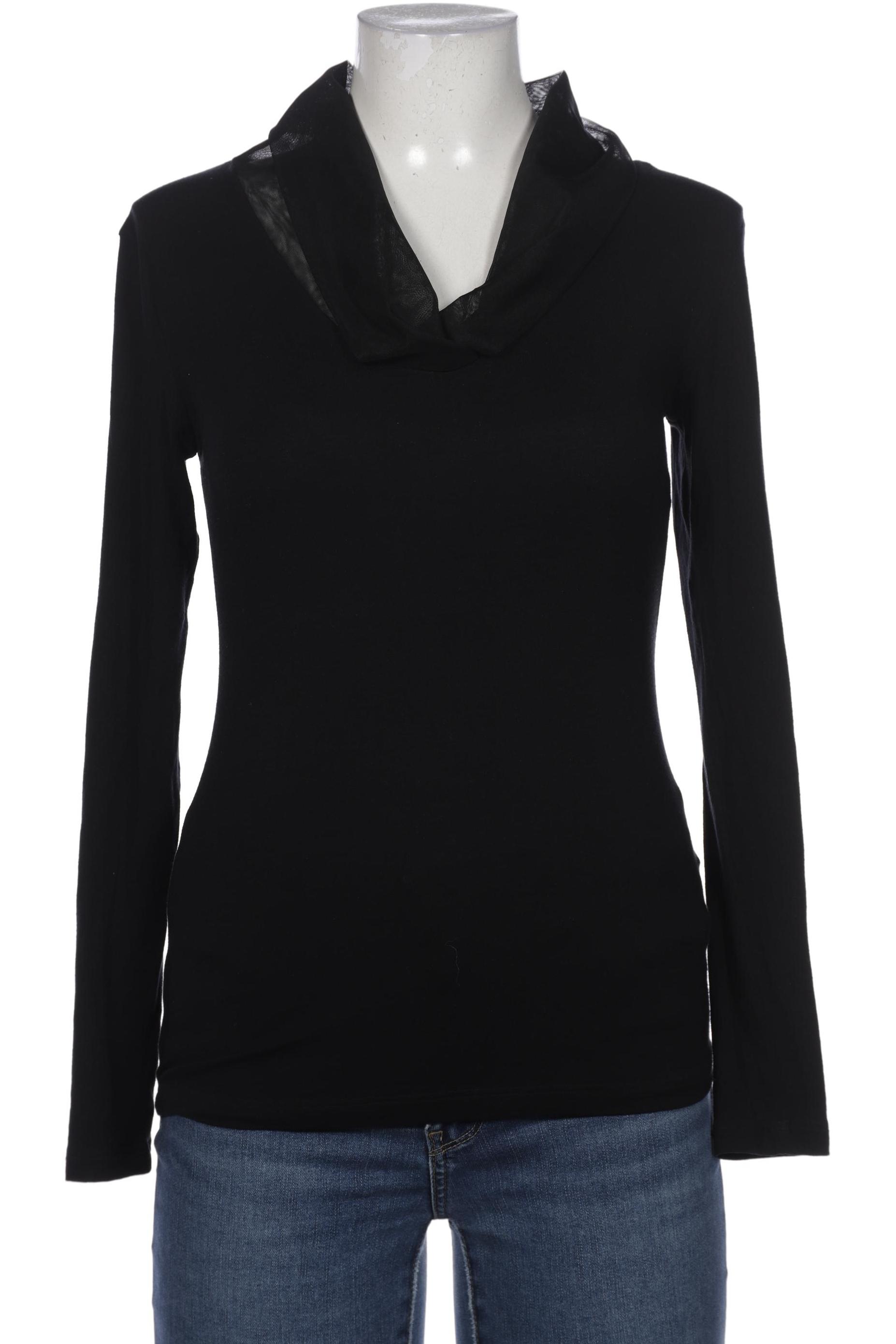 

Anne Fontaine Damen Langarmshirt, schwarz, Gr. 42