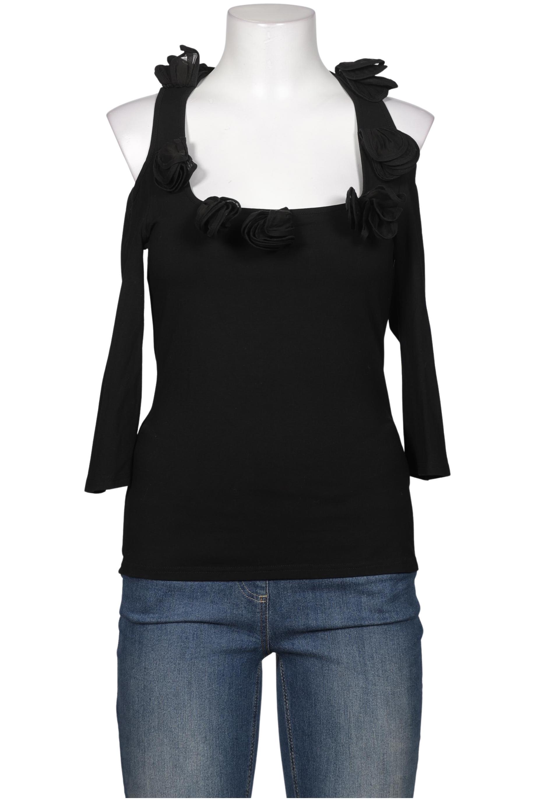 

Anne Fontaine Damen Langarmshirt, schwarz, Gr. 40