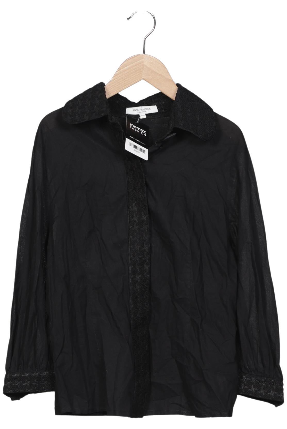 

Anne Fontaine Damen Bluse, schwarz, Gr. 42