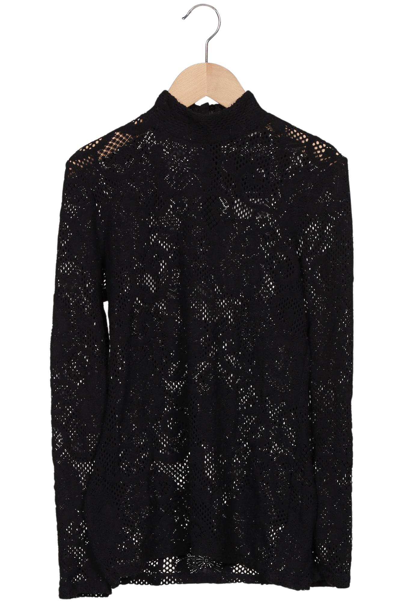 

Anne Fontaine Damen Langarmshirt, schwarz, Gr. 38