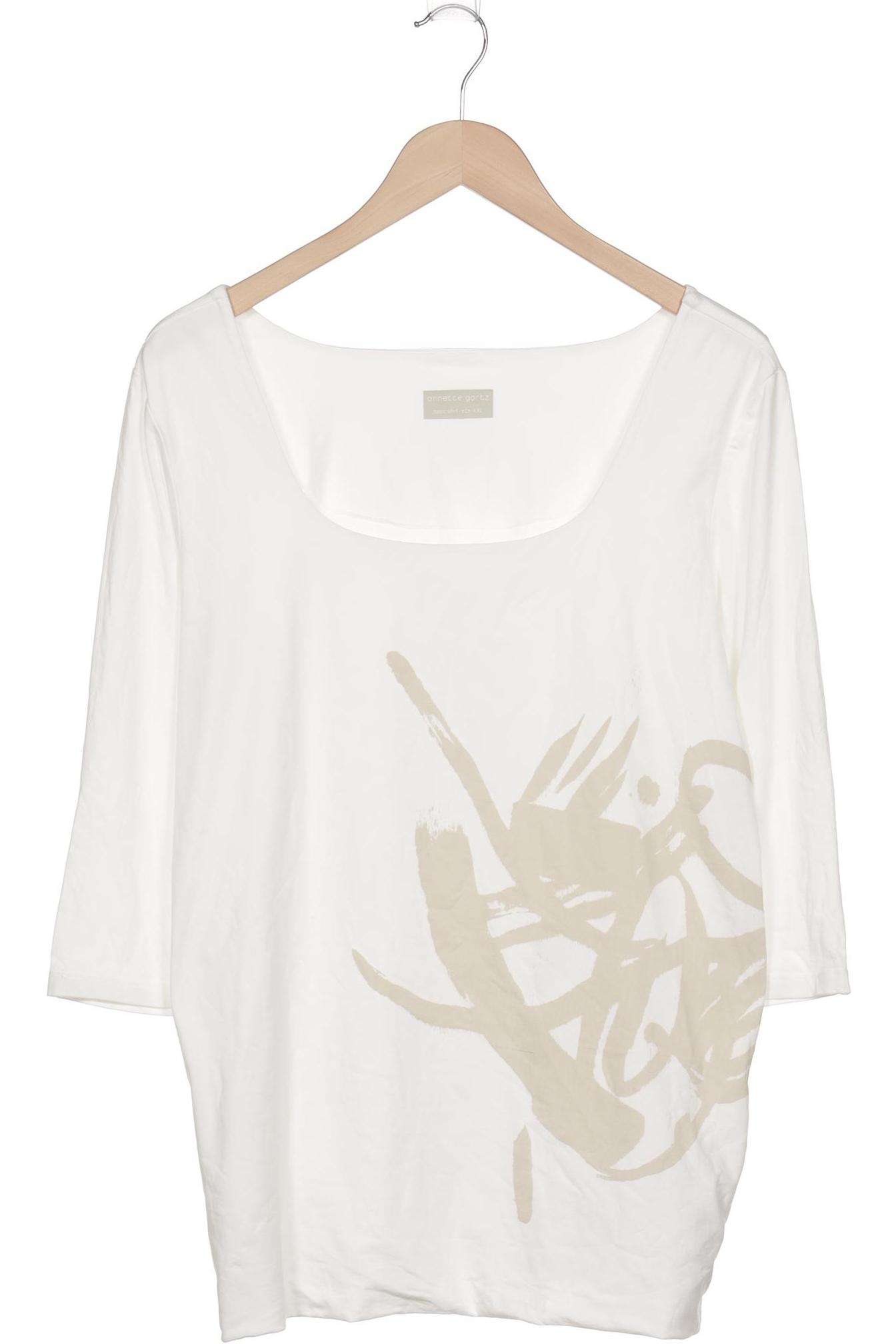 

Annette Görtz Damen Langarmshirt, weiß, Gr. 46