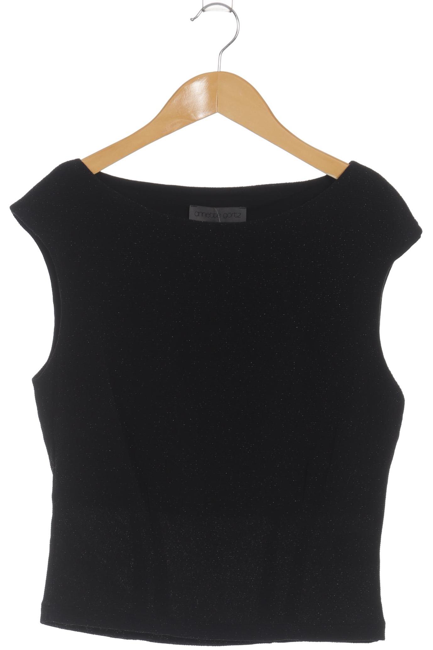 

Annette Görtz Damen Top, schwarz, Gr. 38