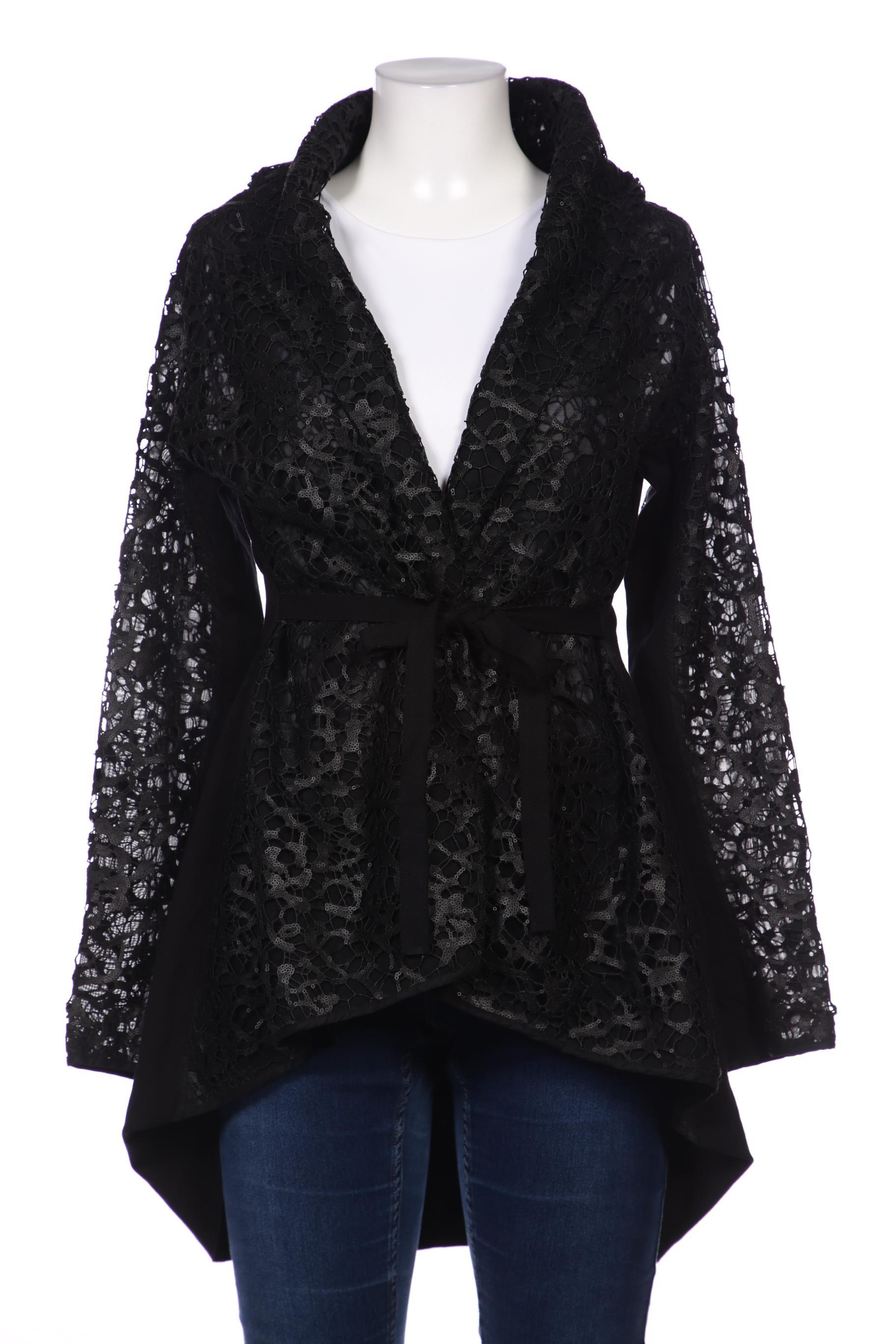 

Annette Görtz Damen Strickjacke, schwarz, Gr. 42