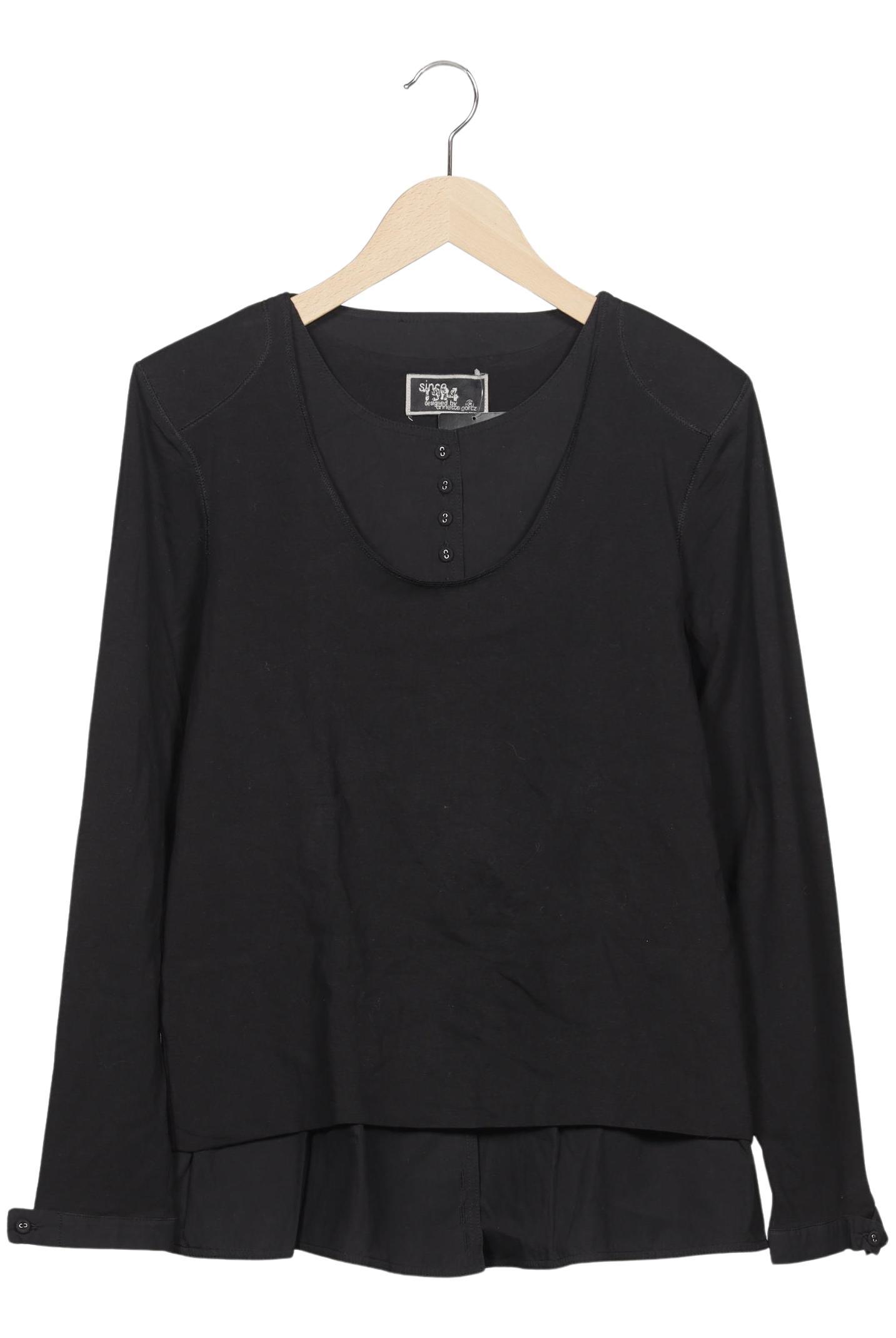 

Annette Görtz Damen Langarmshirt, schwarz, Gr. 44