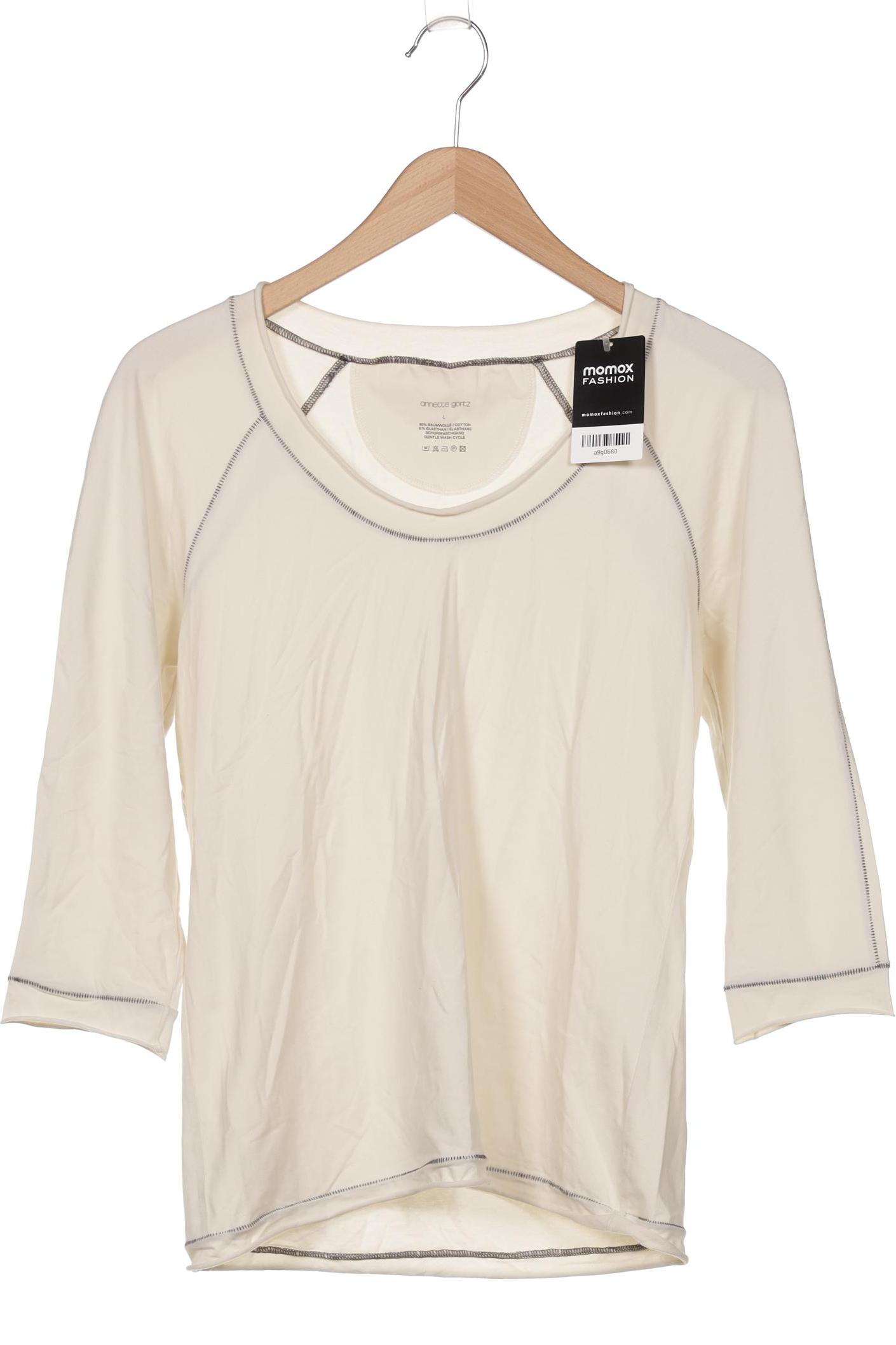 

Annette Görtz Damen Langarmshirt, cremeweiß, Gr. 42